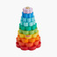 Fisher-Price Wood Toddler Ring Stacker, 10-Piece Stacking Activity for Motor Skills, Ages 18+ Months-toys-babyandtoddlertoys-stackingandnestingtoys-image-1