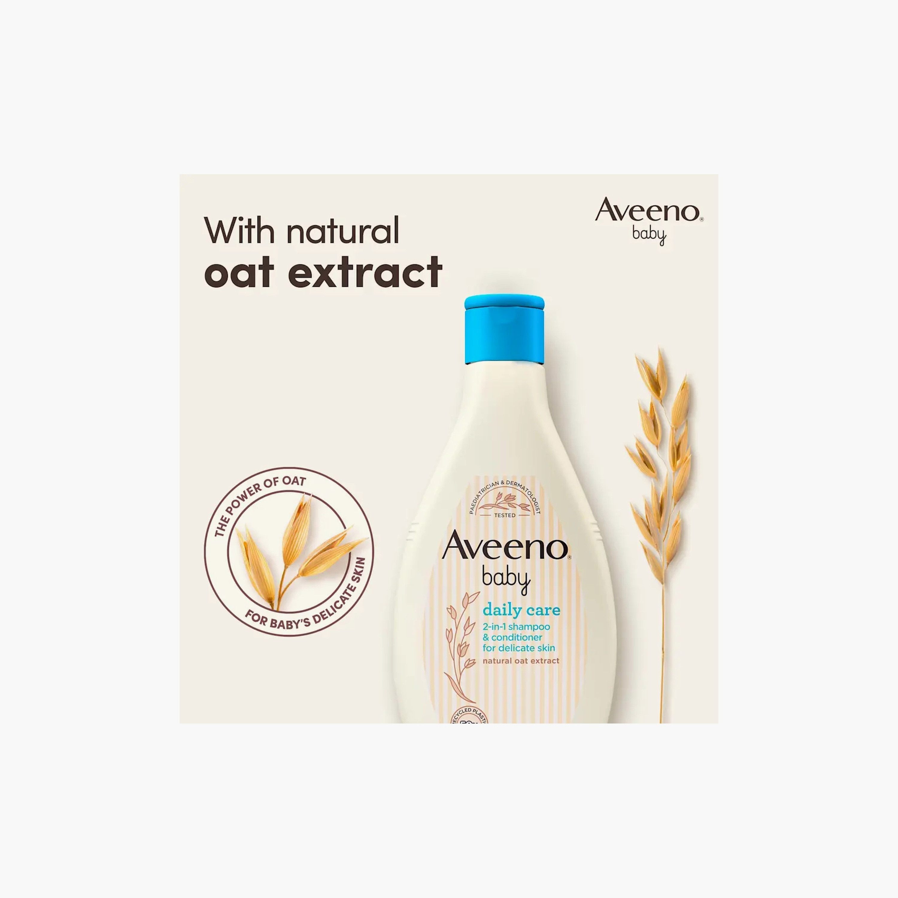 Aveeno Daily Care Shampoo & Conditioner - 250ml-baby-bathandcare-hairbodyskincare-shampooandconditioner-image-3