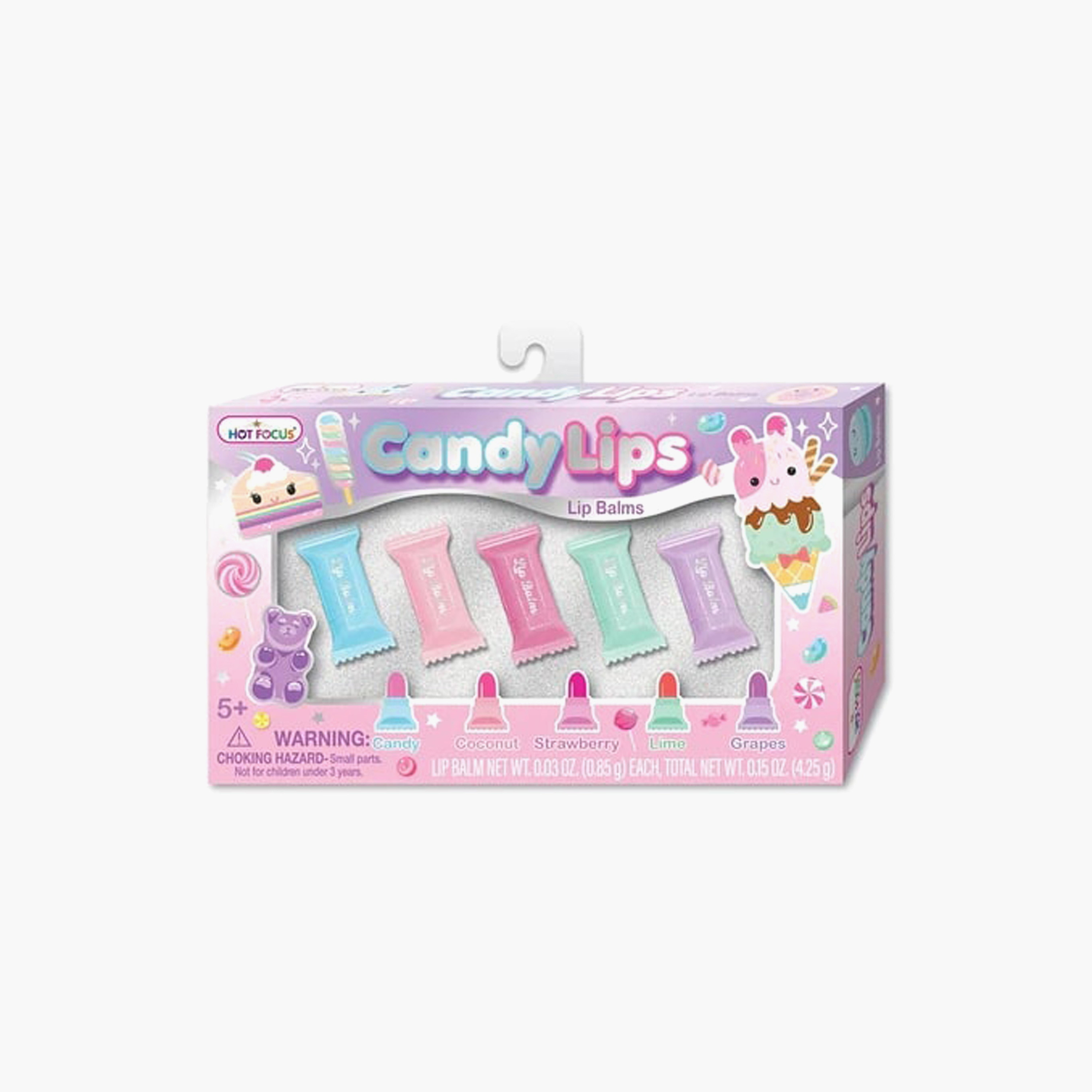 طقم بلسم شفاه كاندي من هوت فوكس-toys-roleplay-makeupandcosmeticsets-image-1
