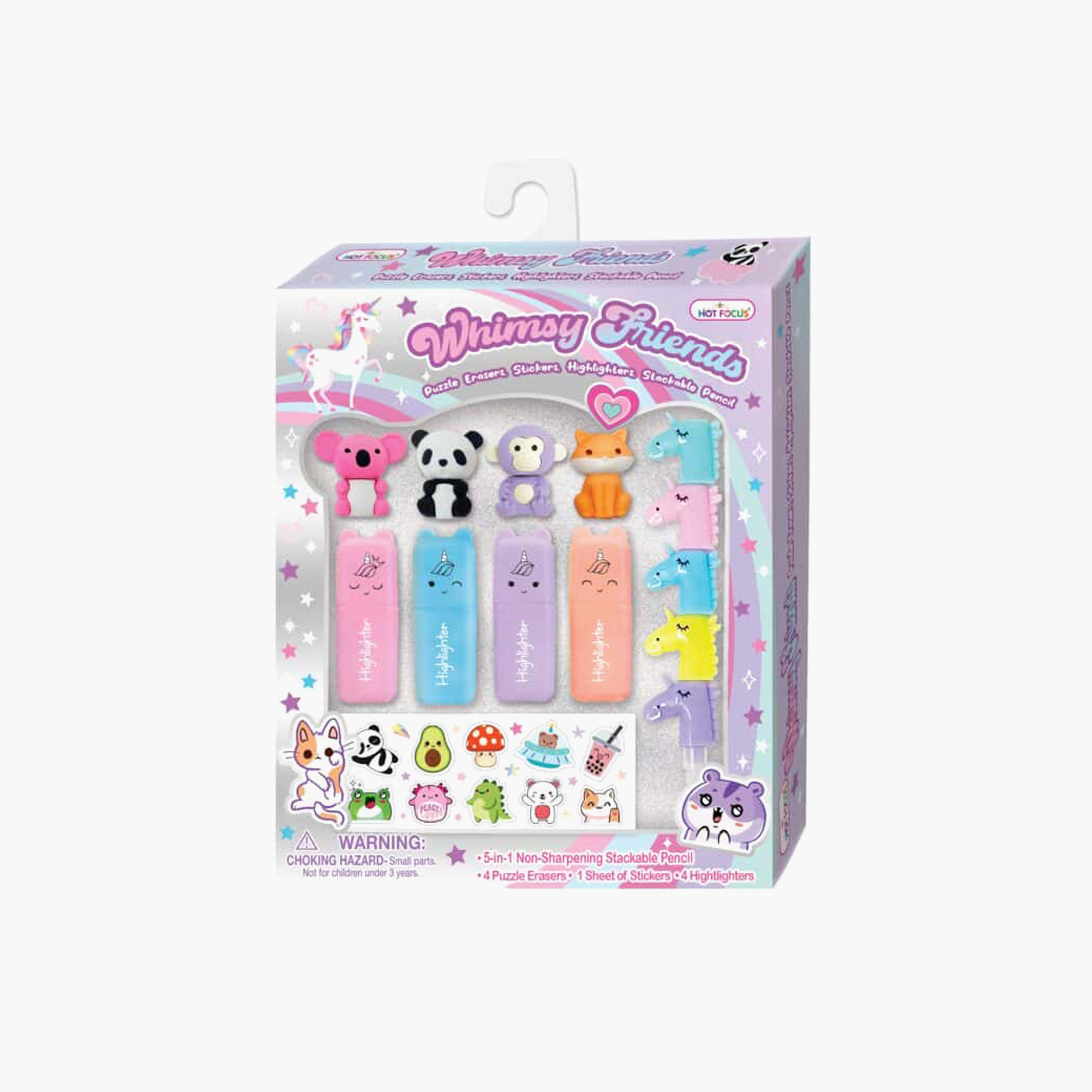 مجموعة أدوات مكتبية ويمسي فريندز من هوت فوكس-school-artsandcrafts-image-1