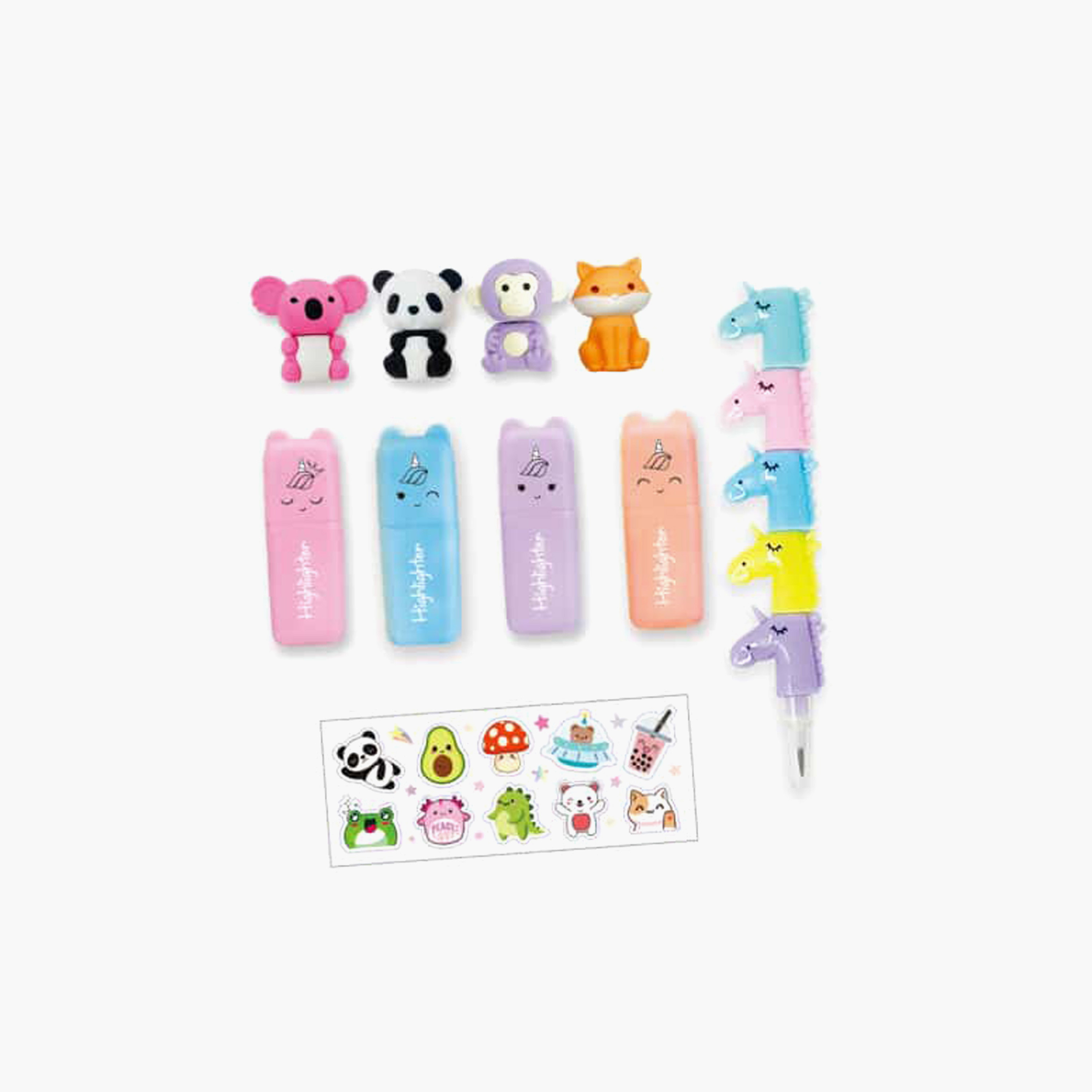 مجموعة أدوات مكتبية ويمسي فريندز من هوت فوكس-school-artsandcrafts-image-2