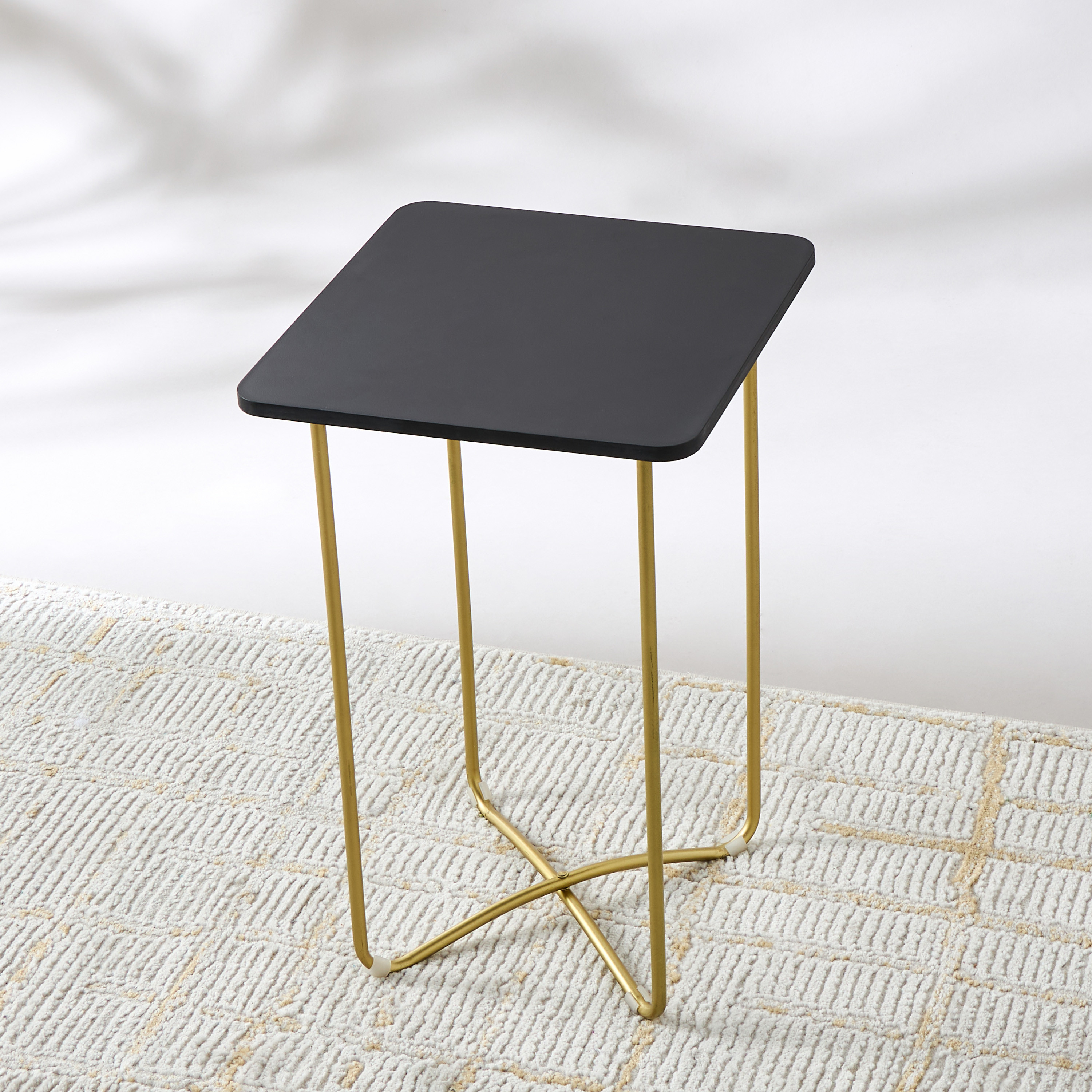 Metallic Side Table - 29x29x46 cms-furniture-livingroom-sideandendtables-image-3
