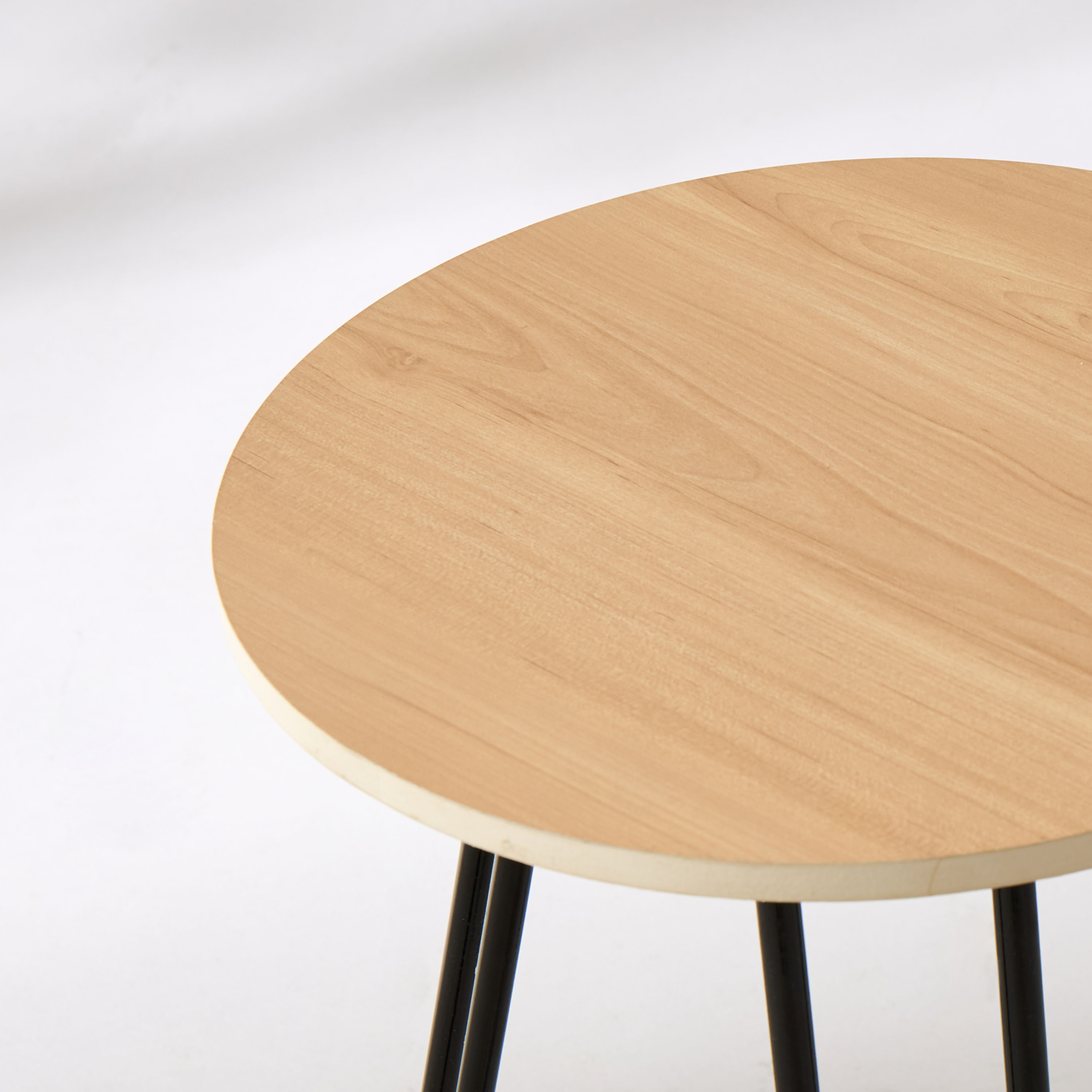 Round Side Table with Hairpin Legs - 29x46 cms-furniture-livingroom-sideandendtables-image-4