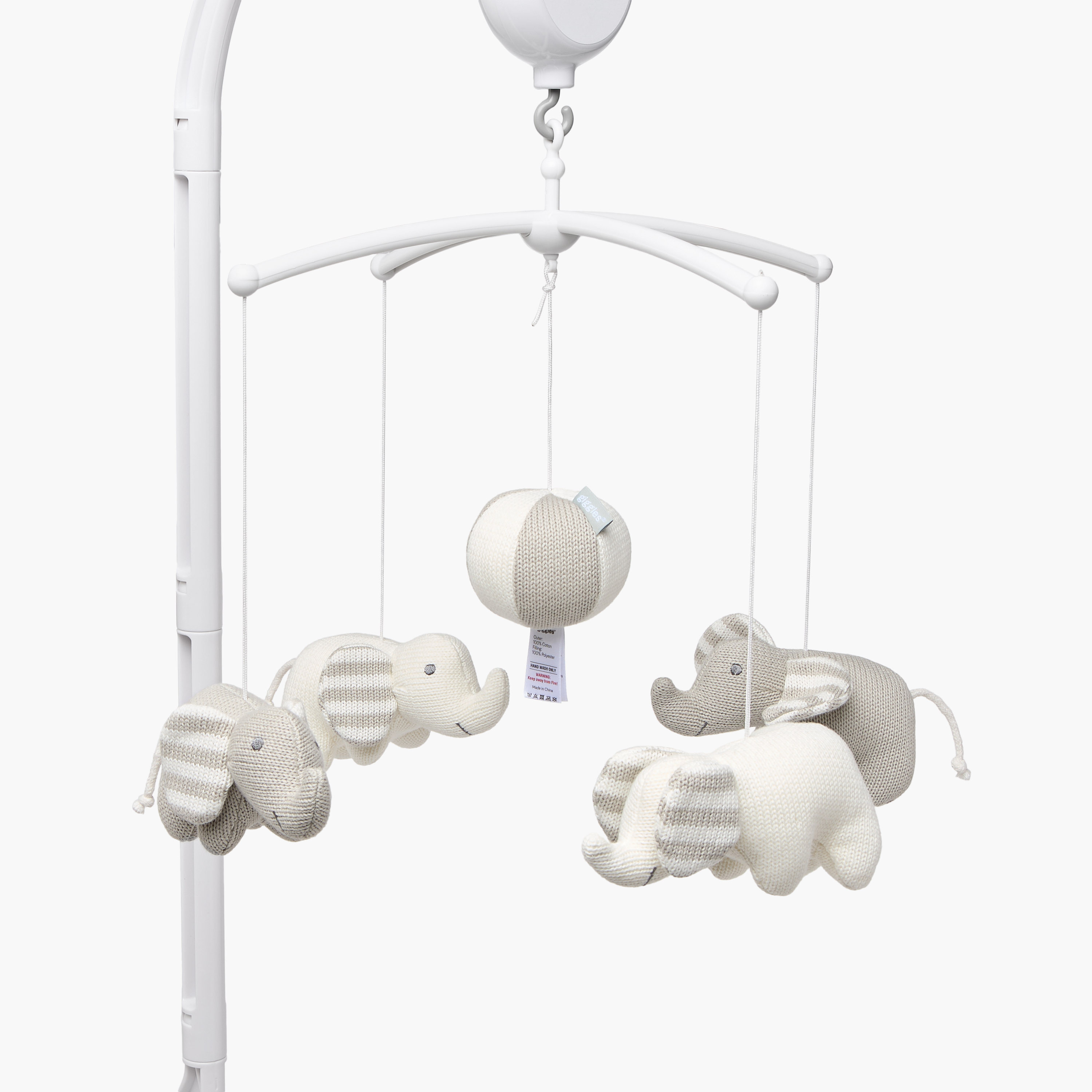 Giggles Automatic Crib Mobile with Toys-toys-babyandtoddlertoys-cribtoys-image-2