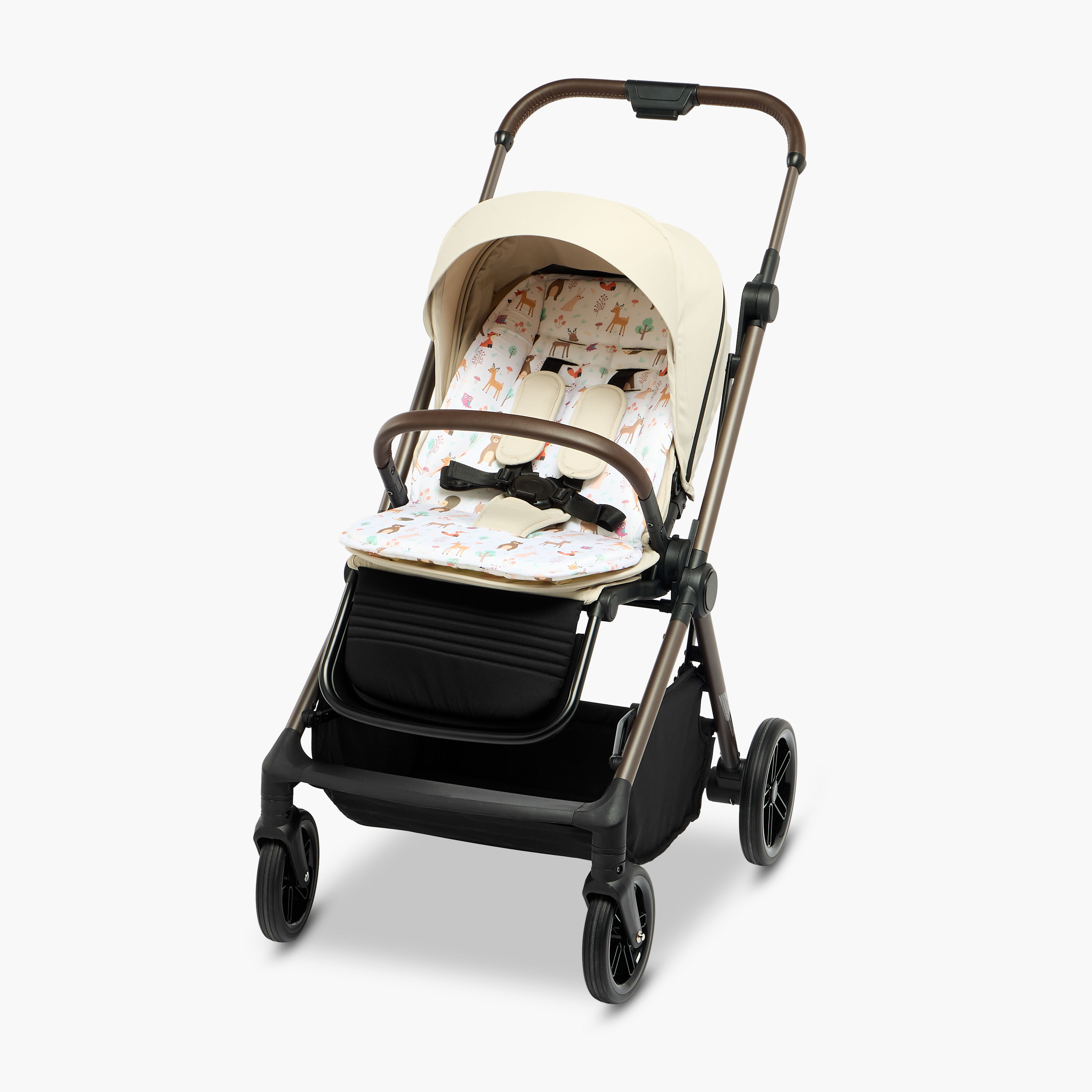 Juniors Woodland Stroller Pad with Print-baby-gear-strollersandprams-accessories-image-2