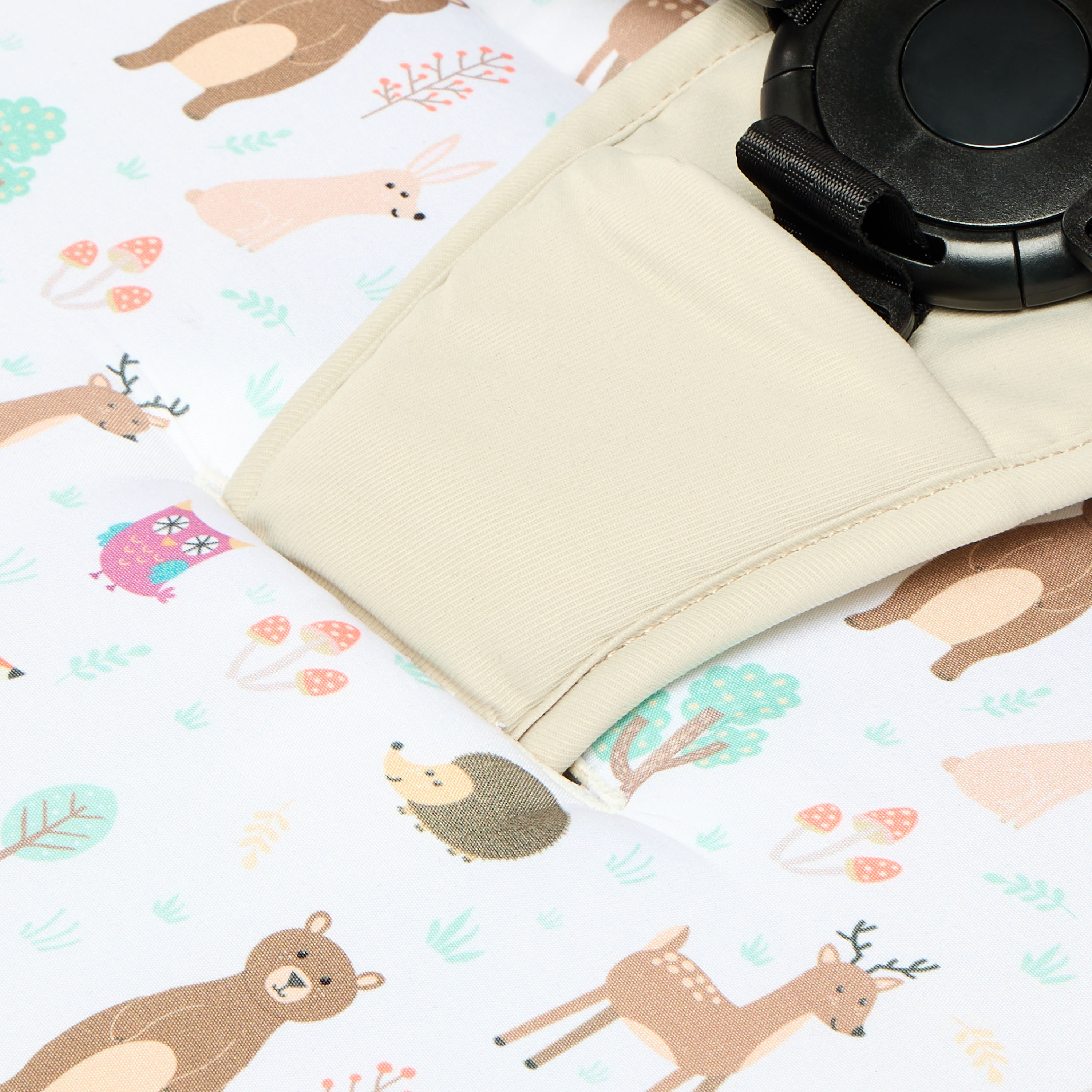 Juniors Woodland Stroller Pad with Print-baby-gear-strollersandprams-accessories-image-4
