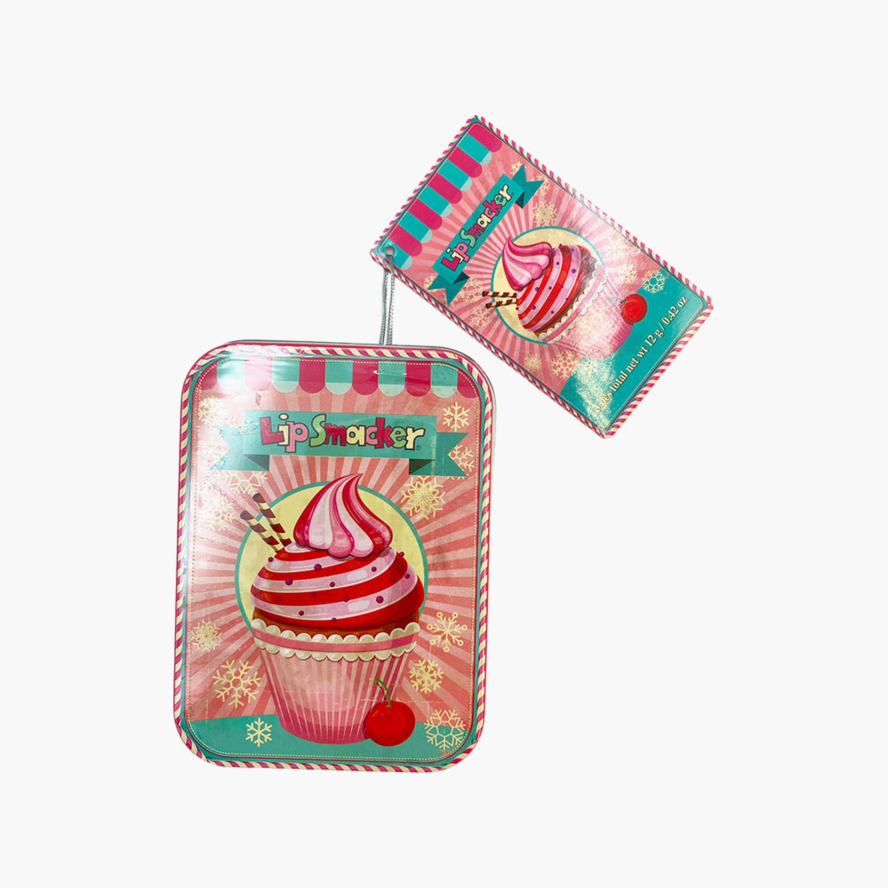 Lip Smacker 3-Piece Cupcake Lip Balm Set-beautyandpersonalcare-skin-lipcare-lipbalm-image-1