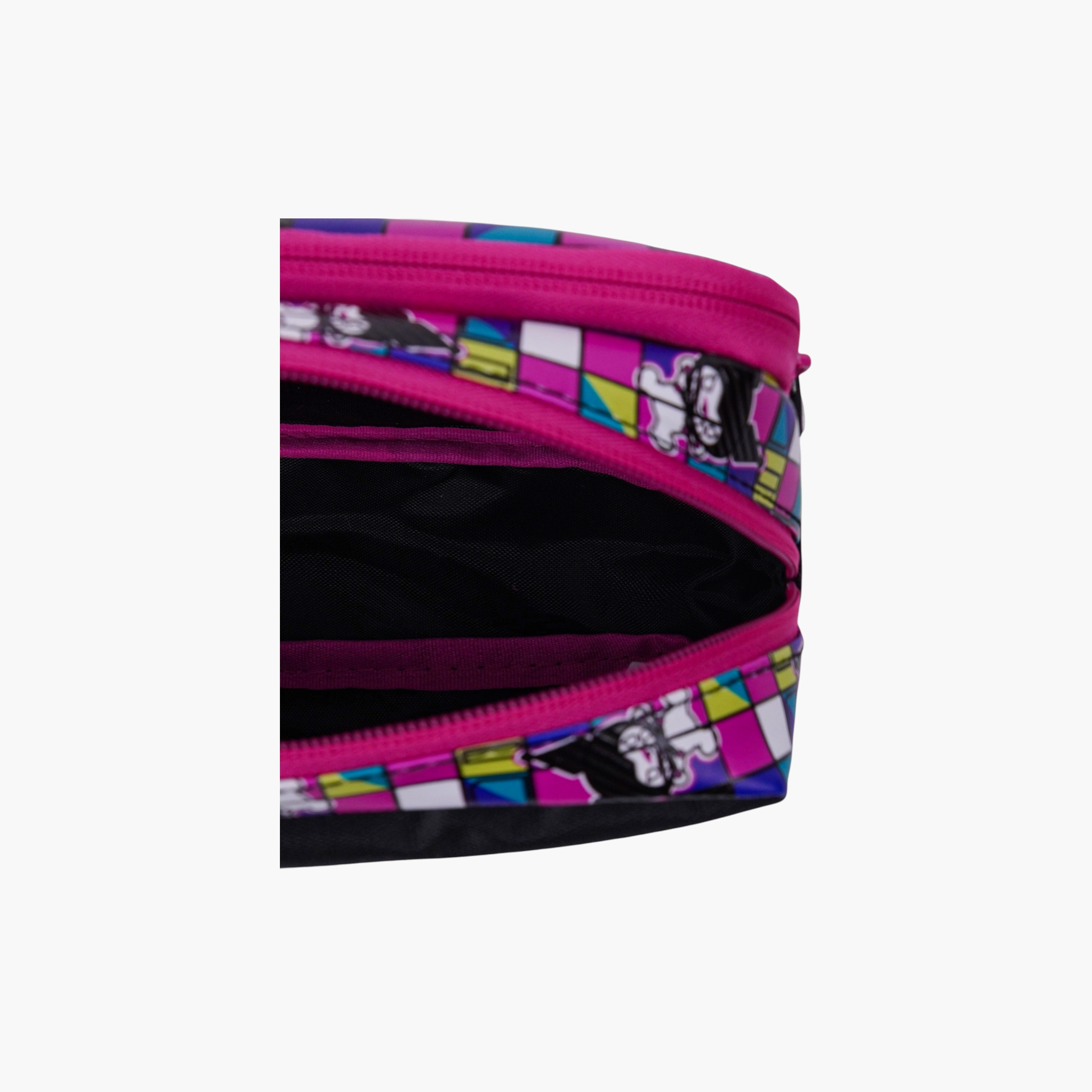مقلمة بطبعات كورومي بقسمين تخزين وسحاب إغلاق من سانريو-school-stationery-pencilcases-image-4
