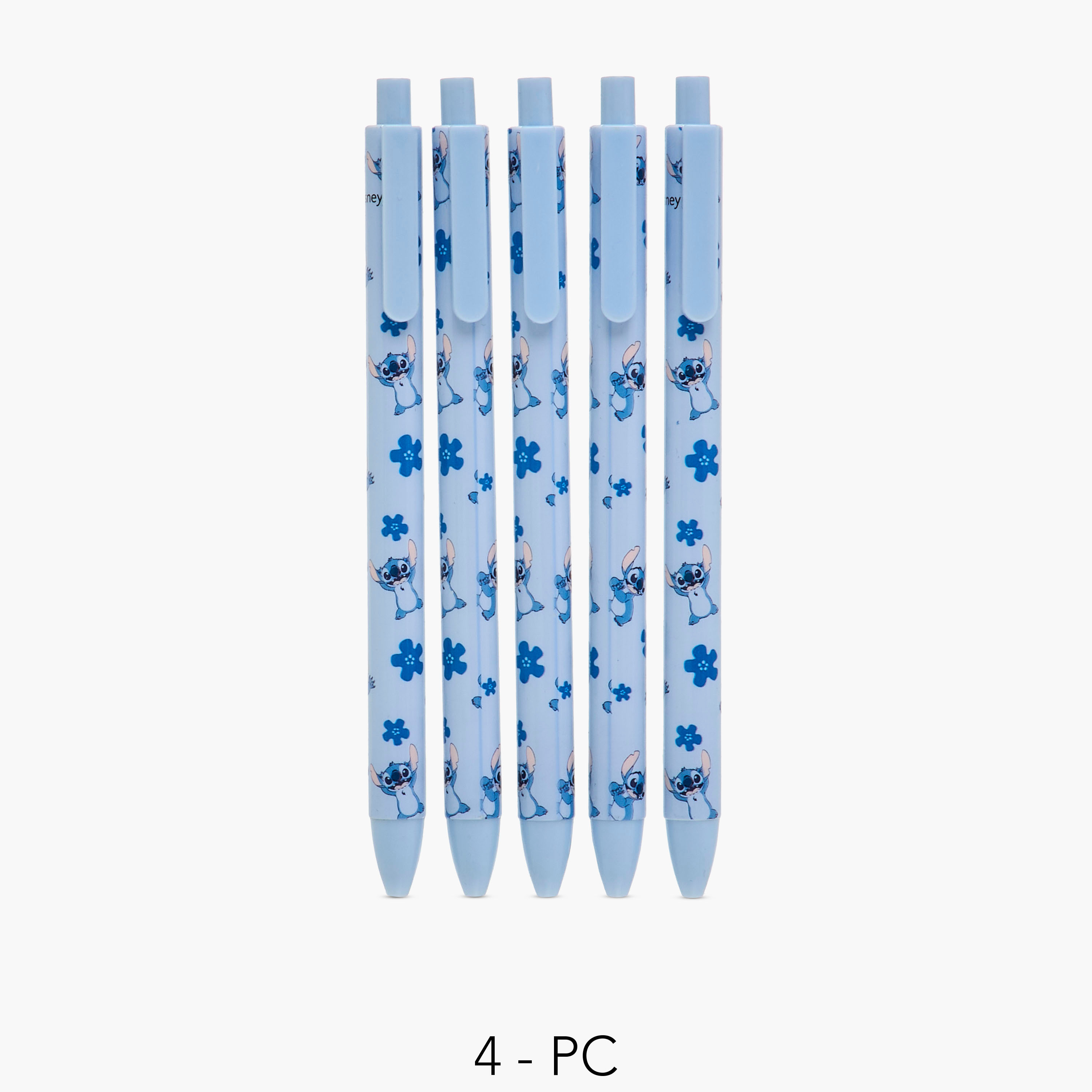 أقلام بطبعات ستيتش من ديزني - طقم من 5-school-stationery-pensandpencils-image-1