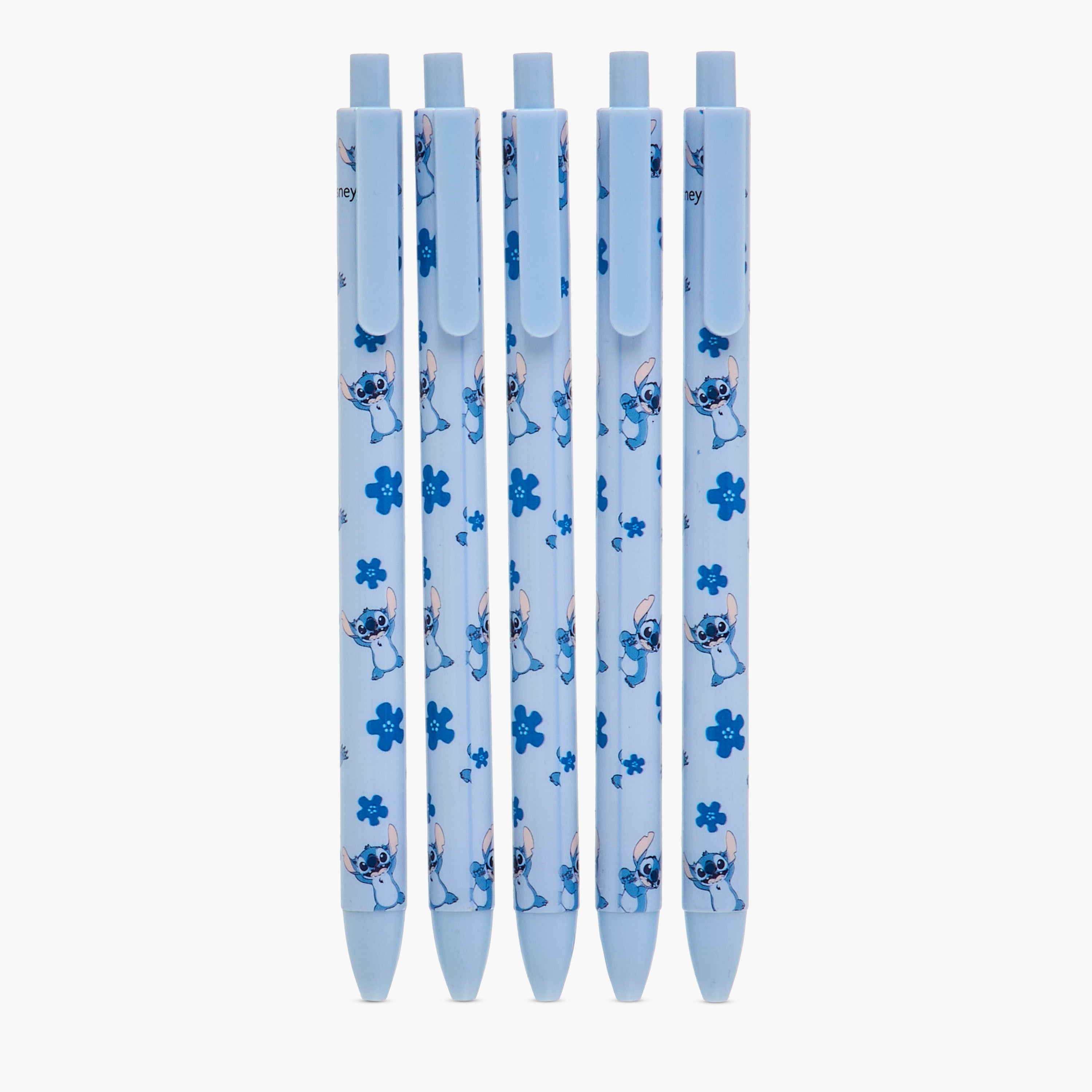 أقلام بطبعات ستيتش من ديزني - طقم من 5-school-stationery-pensandpencils-image-2