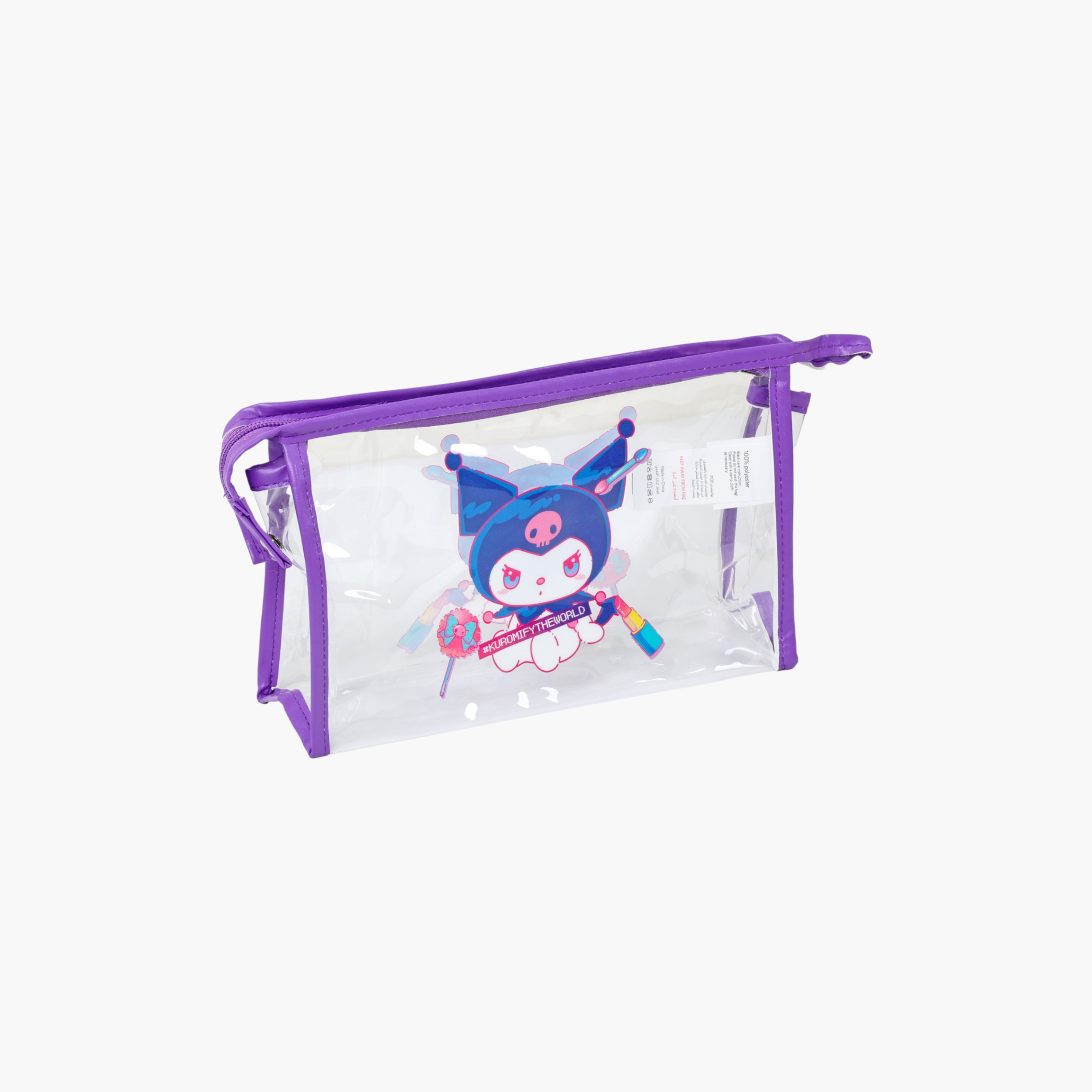 Sanrio Kuromi Print Pouch-school-bagsandbackpacks-sets-image-3