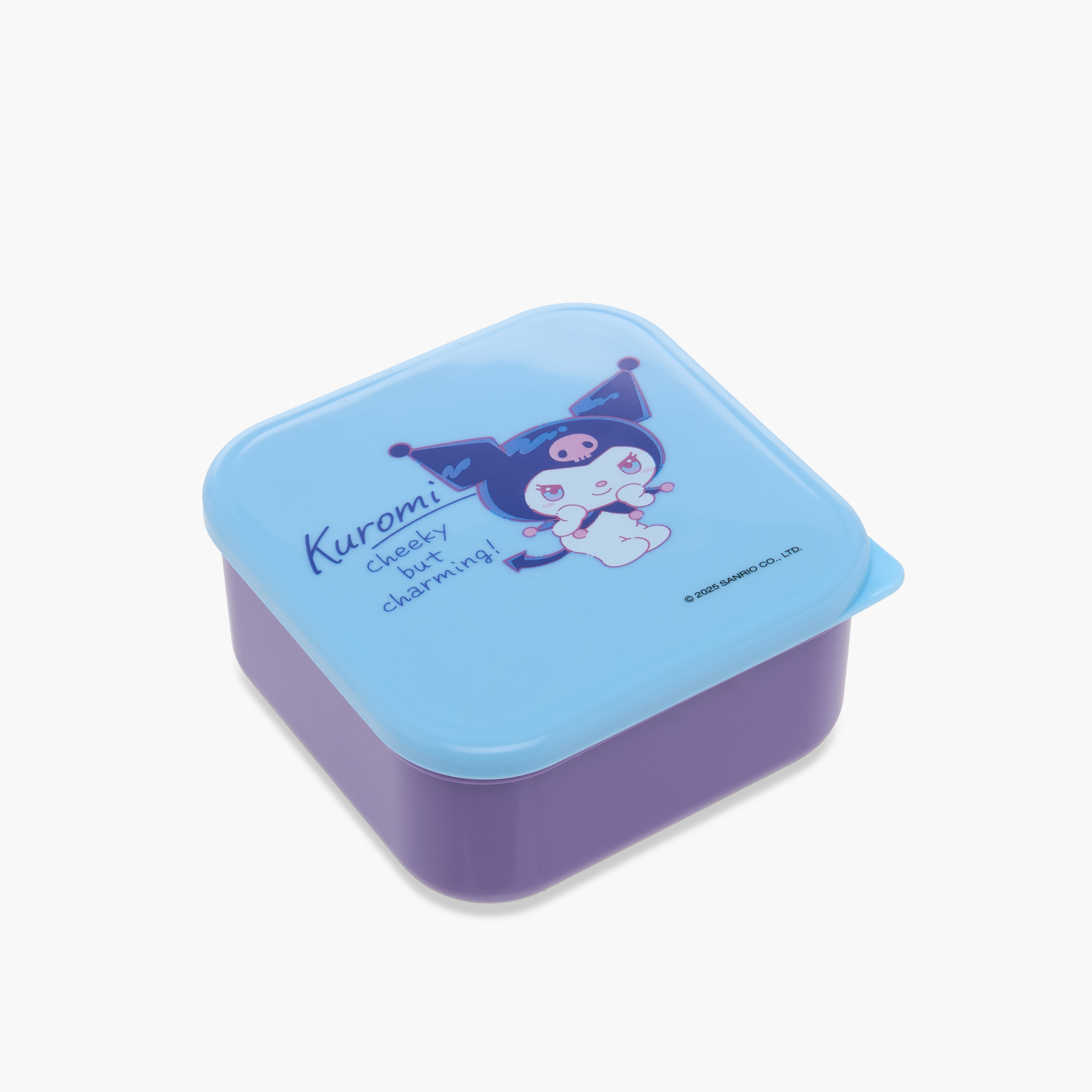 طقم صندوق غداء 3 قطع للبنات بطبعات كورومي من سانريو-school-lunchessentials-lunchboxes-image-3