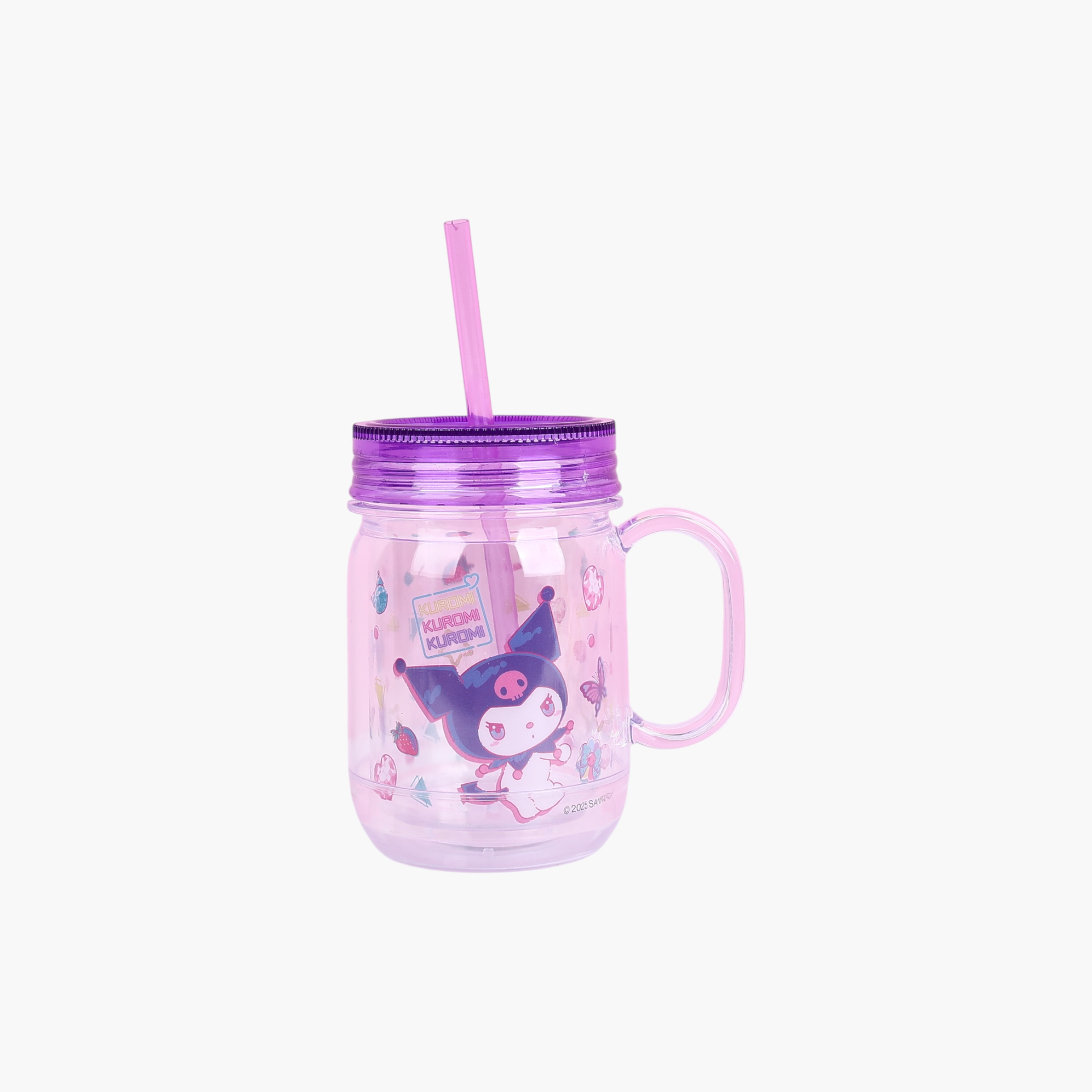 كوب بطبعات كيرومي بقشّة من سانريو - 550 مل-household-dining-teaandcoffee-travelmugsandsippers-image-3