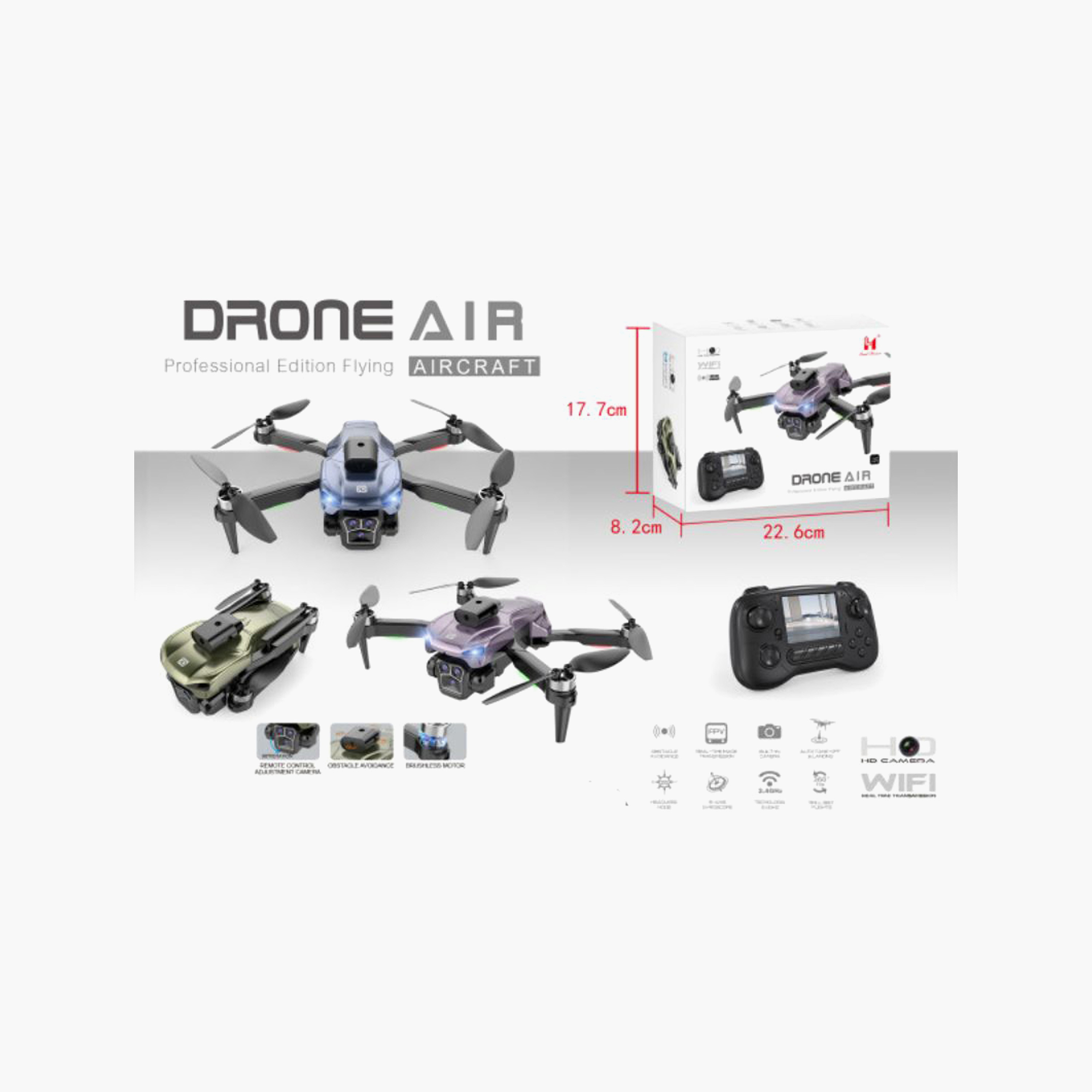 Obstacle Avoidance Camera Drone-toys-remotecontrolledvehicles-drones-image-8