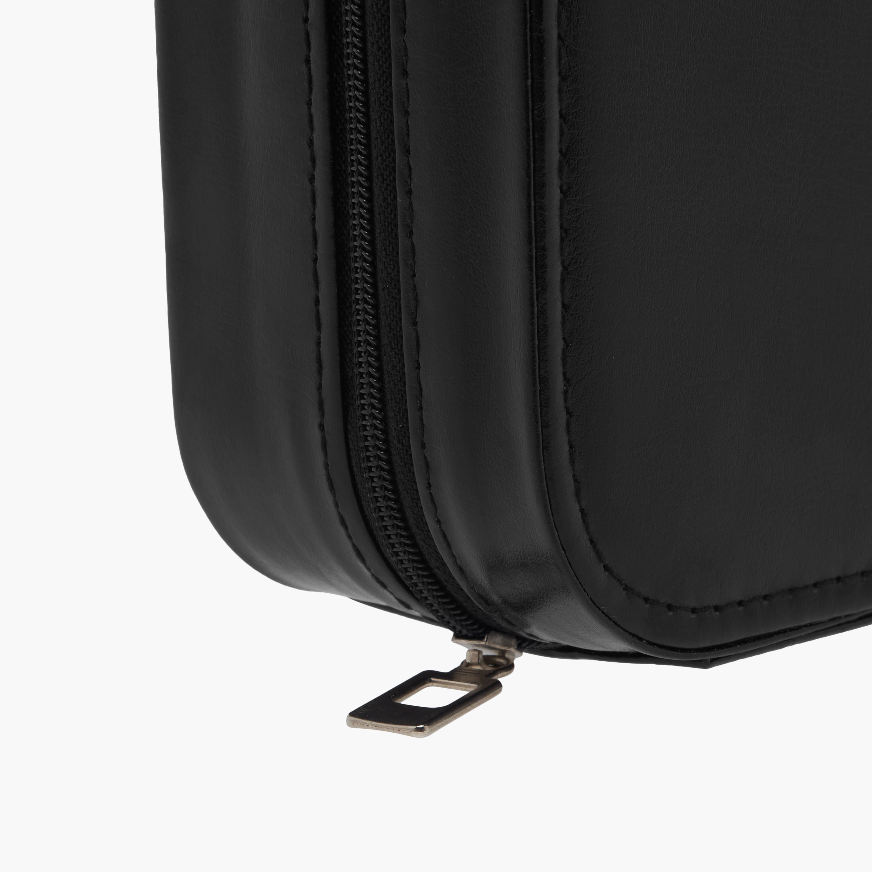 Zip-Around Vanity Case with LED Mirror - 16x11x6 cms-household-storage-cosmeticorganizing-makeuporganizersandsets-image-7