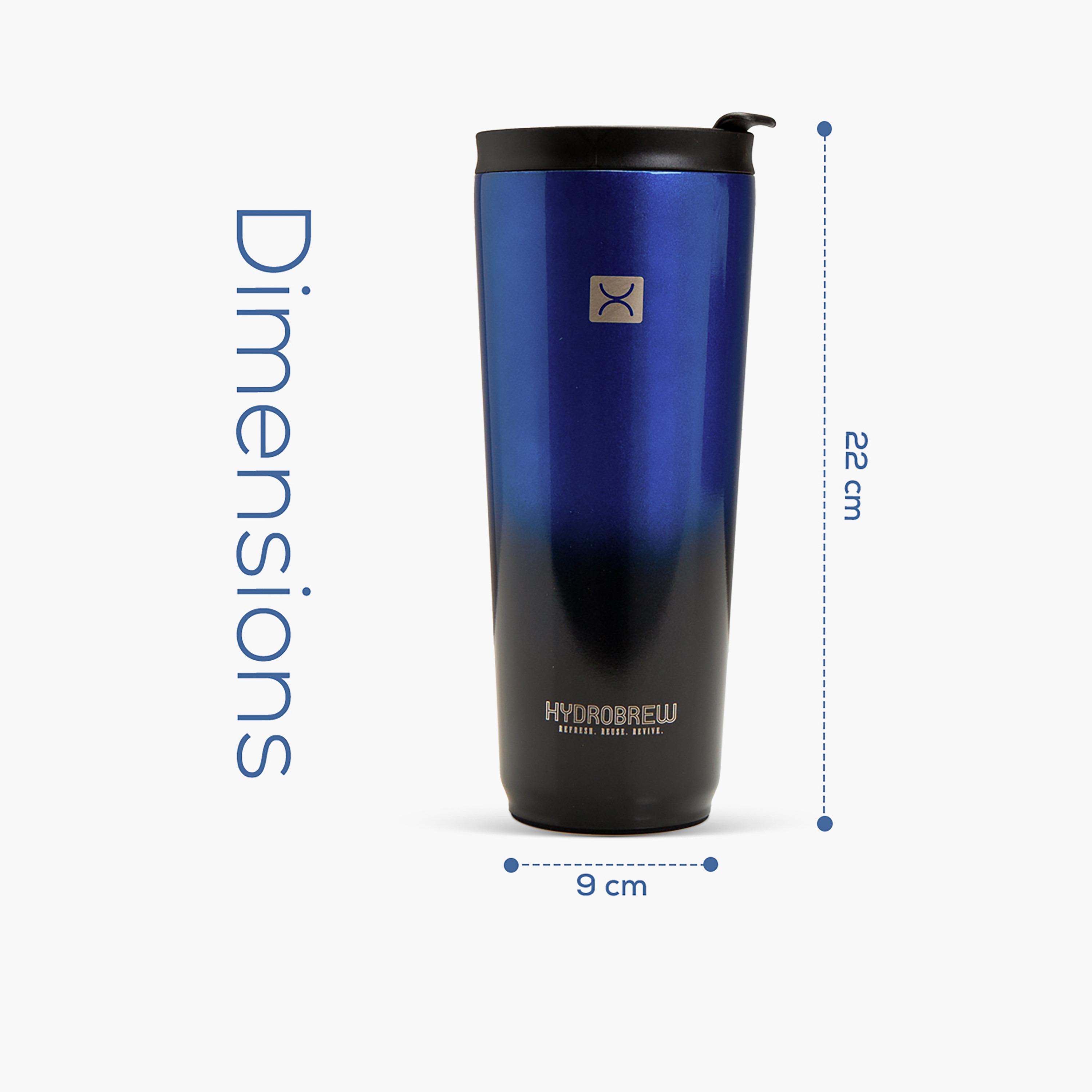 Hydrobrew Gradient Vacuum Insulated Travel Tumbler - 700 ml-school-waterbottles-image-8