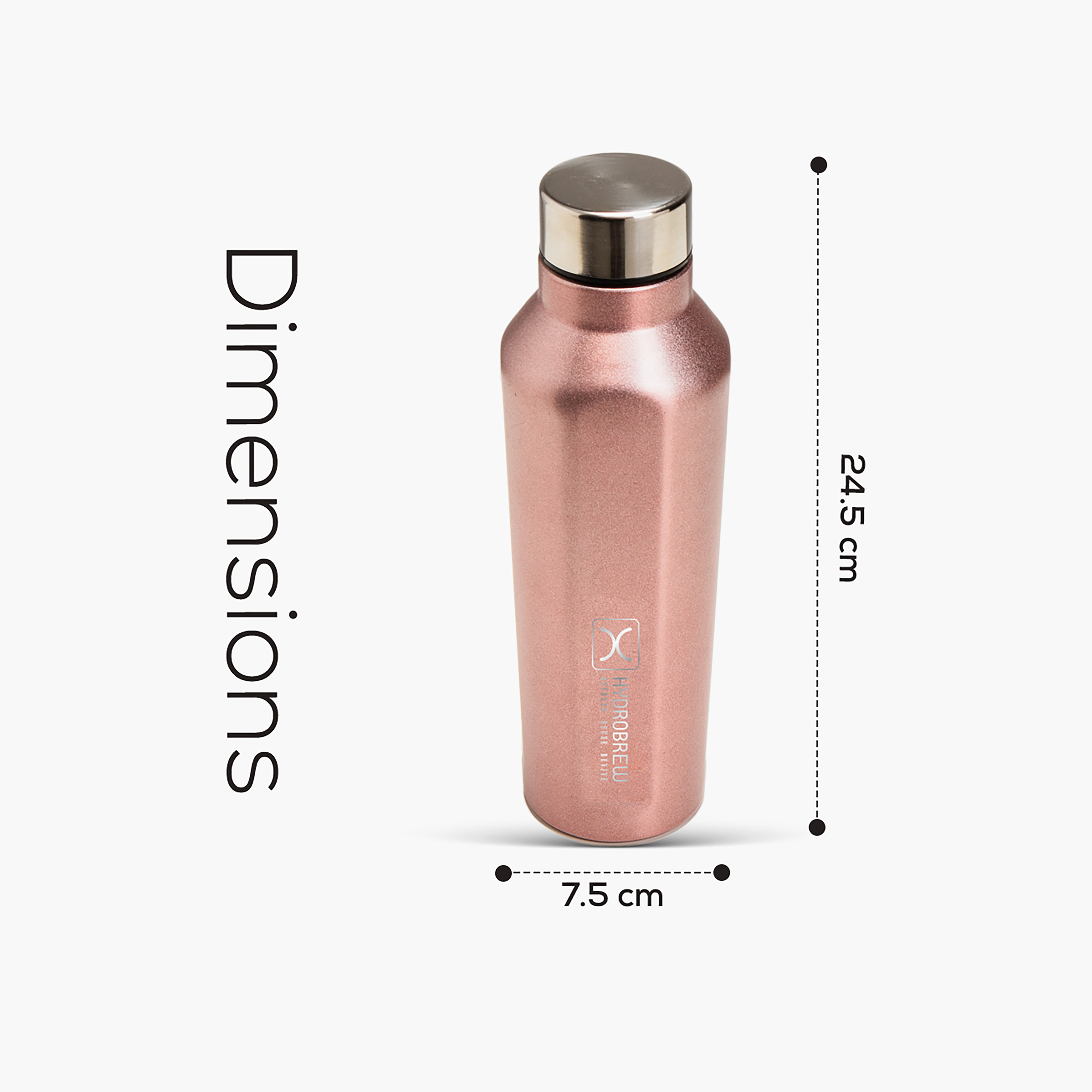 قارورة مياه سادة ستانلس ستيل من هيدروبرو - 800 مل-school-waterbottles-image-6