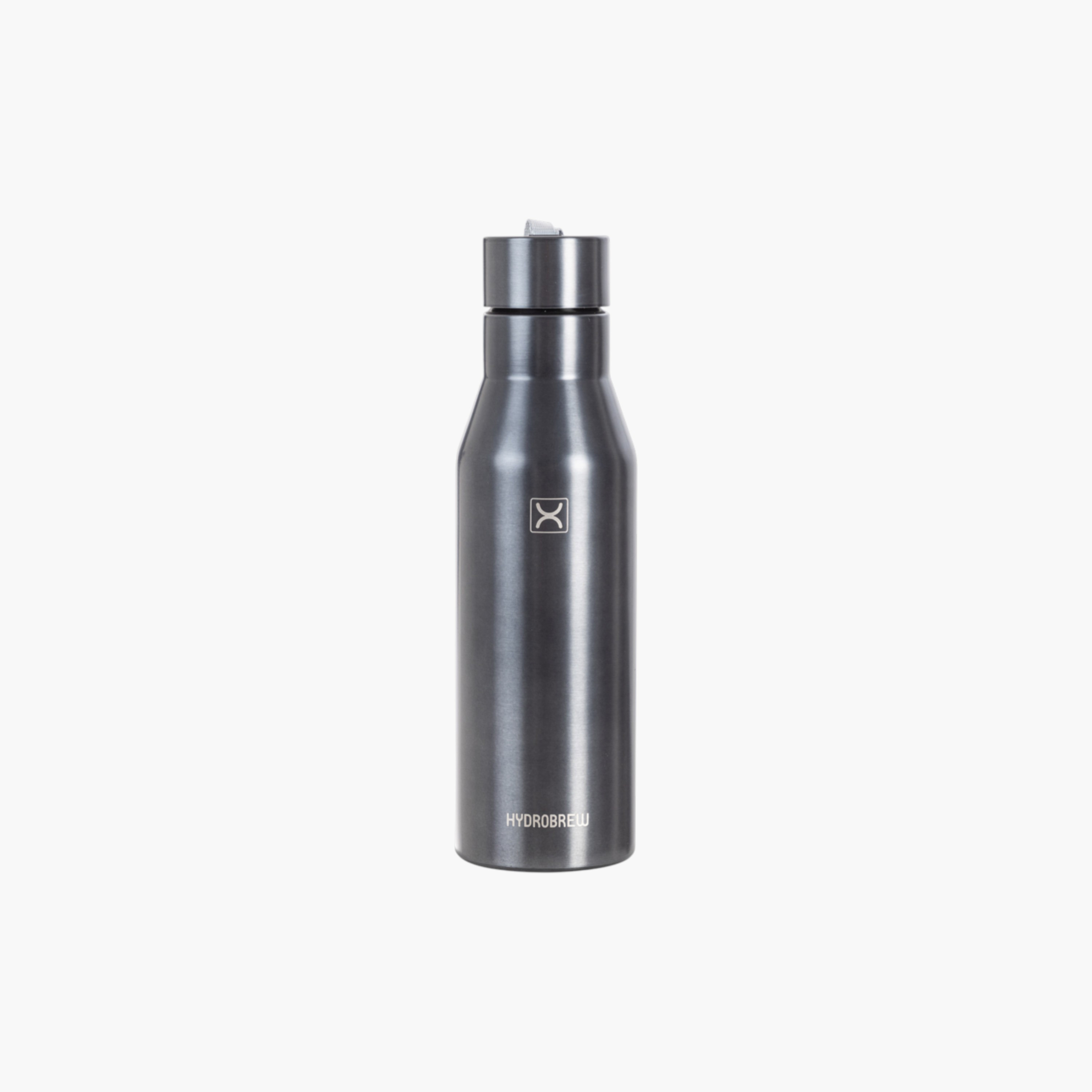 قارورة مياه ستانلس ستيل سادة من هيدروبرو - 1 لتر-school-waterbottles-image-1