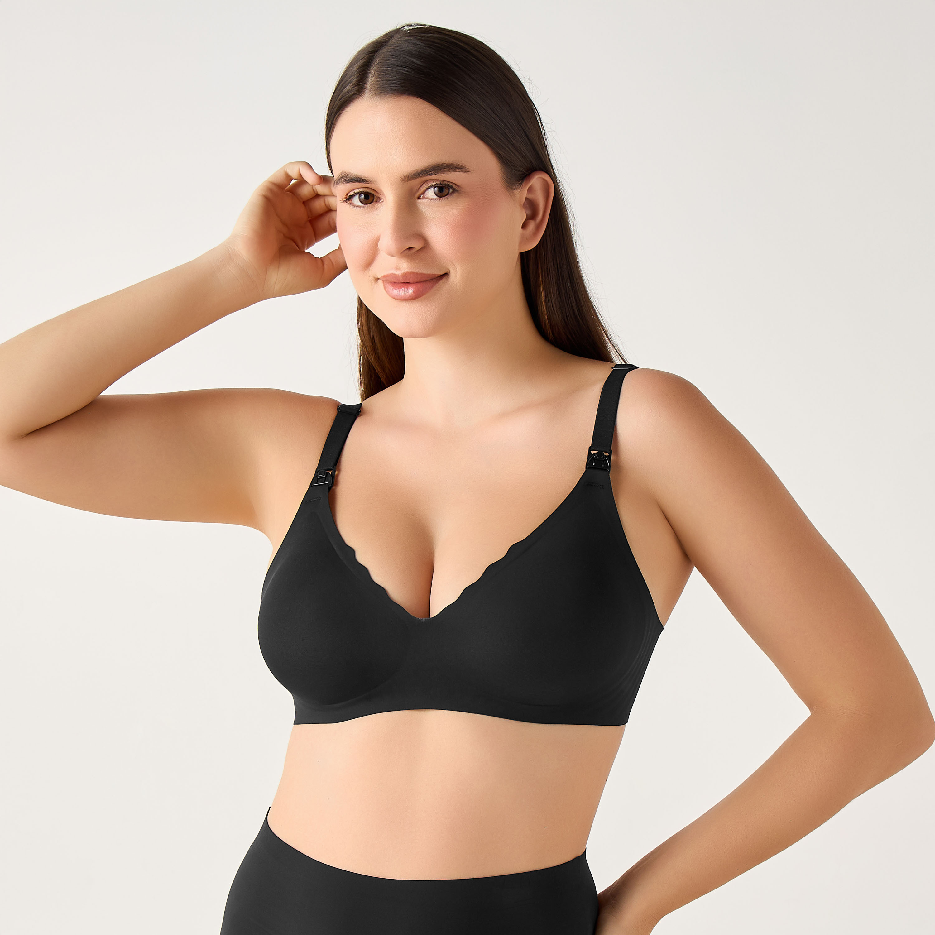 Juniors Nursing Bra with Full Support and Drop-Down Nursing Clips-baby-maternalcare-maternitywear-image-1