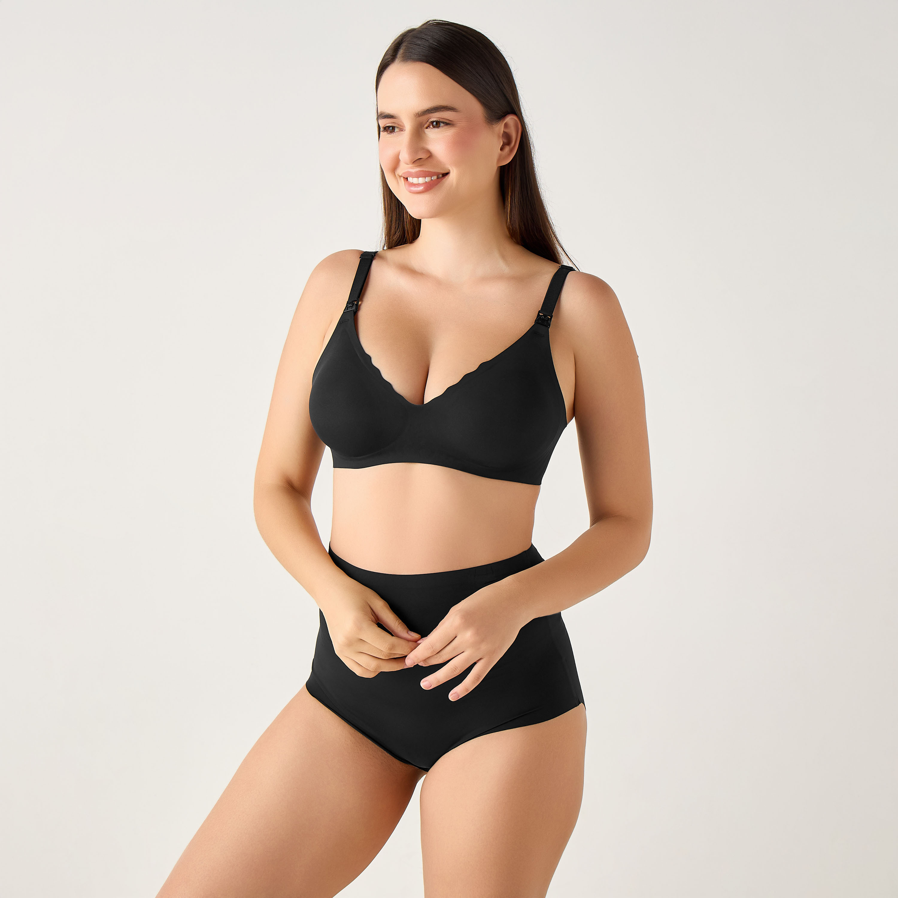 Juniors Nursing Bra with Full Support and Drop-Down Nursing Clips-baby-maternalcare-maternitywear-image-2