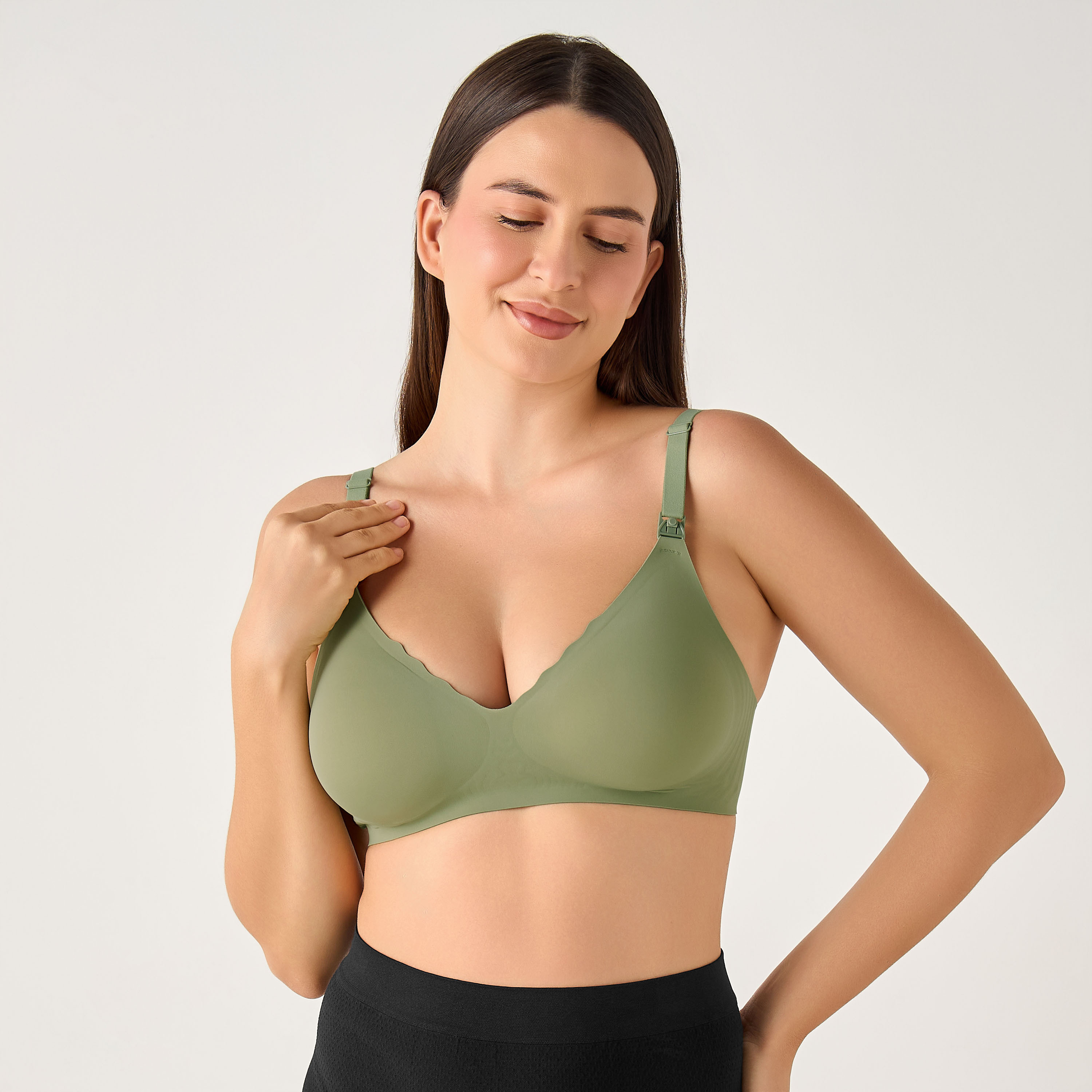 Juniors Nursing Bra with Full Support and Drop-Down Nursing Clips-baby-maternalcare-maternitywear-image-1