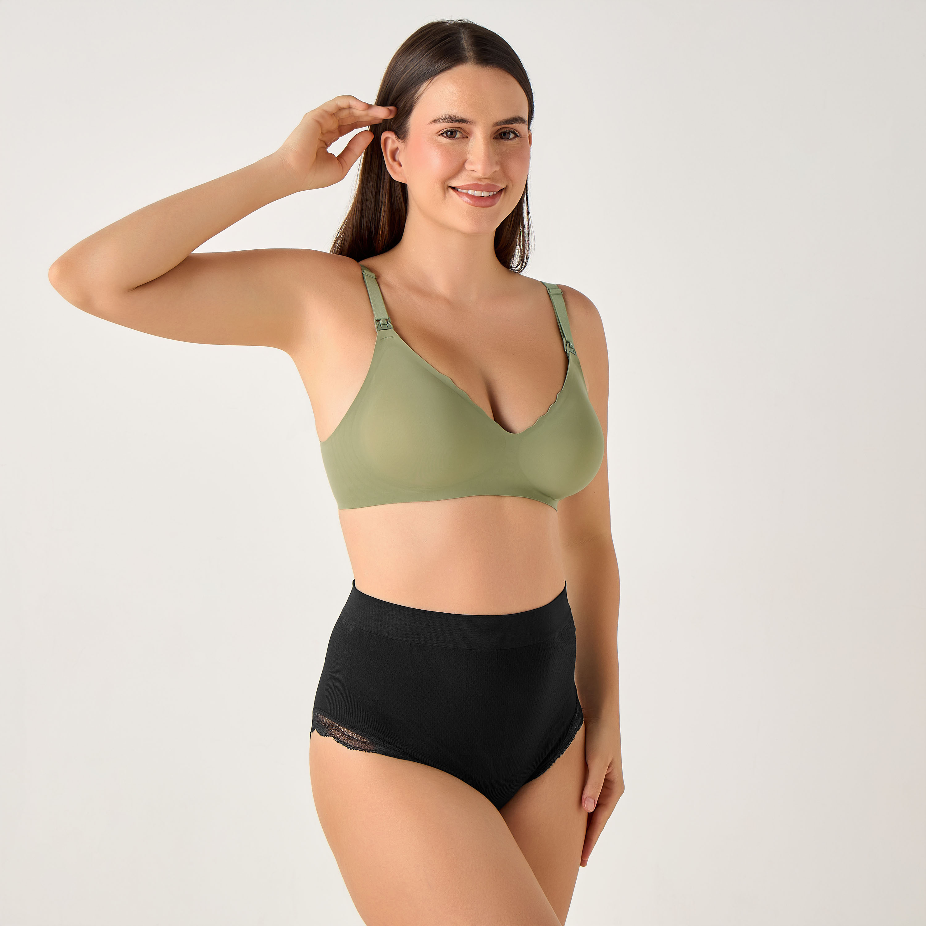 Juniors Nursing Bra with Full Support and Drop-Down Nursing Clips-baby-maternalcare-maternitywear-image-2
