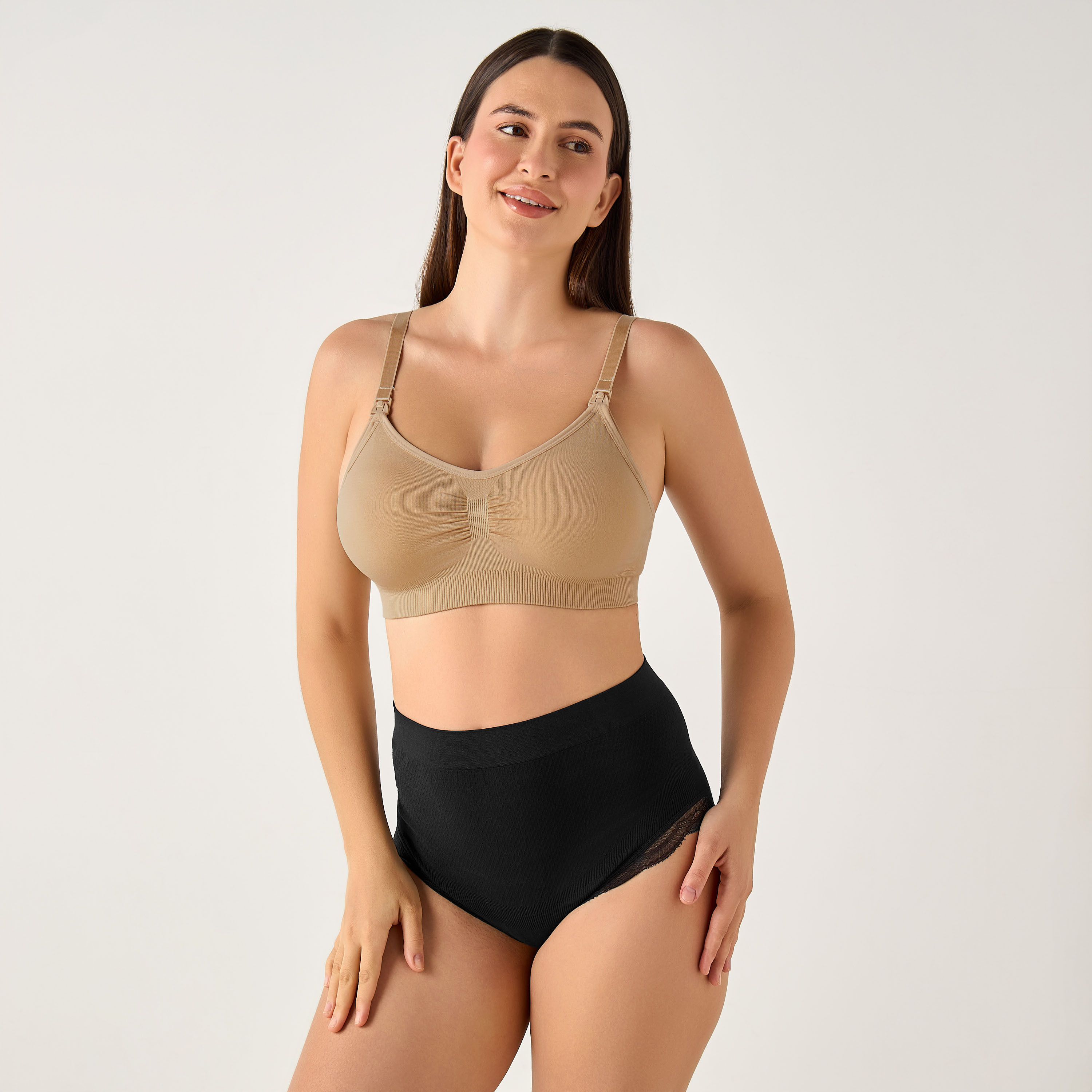 Juniors Nursing Bra with Drop-Down Nursing Clips-baby-maternalcare-maternitywear-image-2