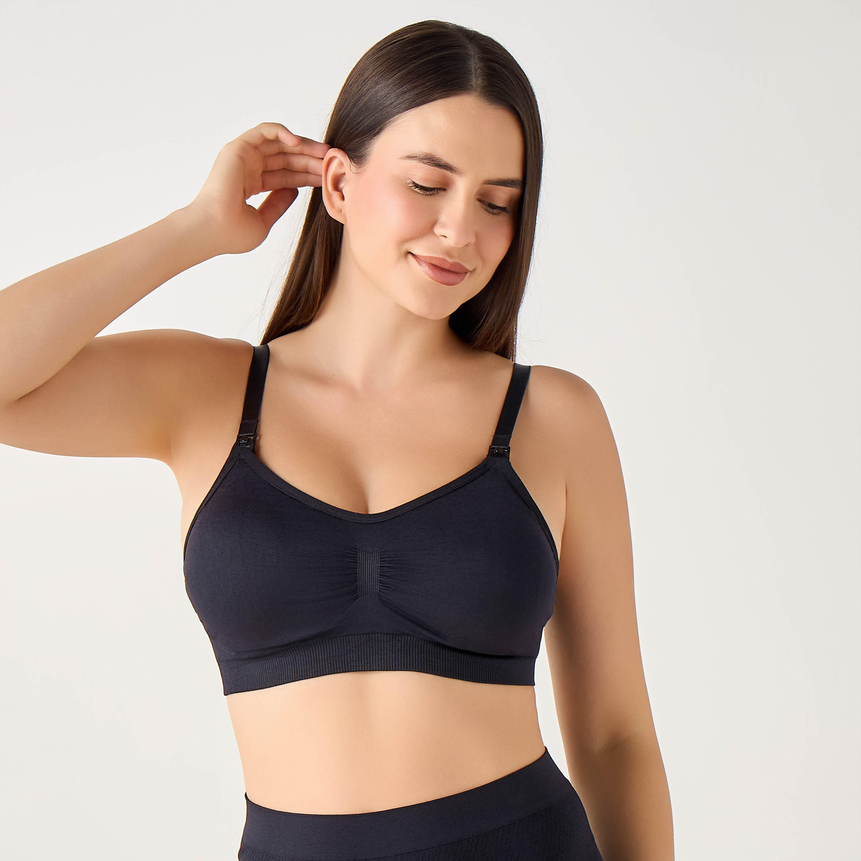 Juniors Nursing Bra with Drop-Down Nursing Clips-baby-maternalcare-maternitywear-image-1