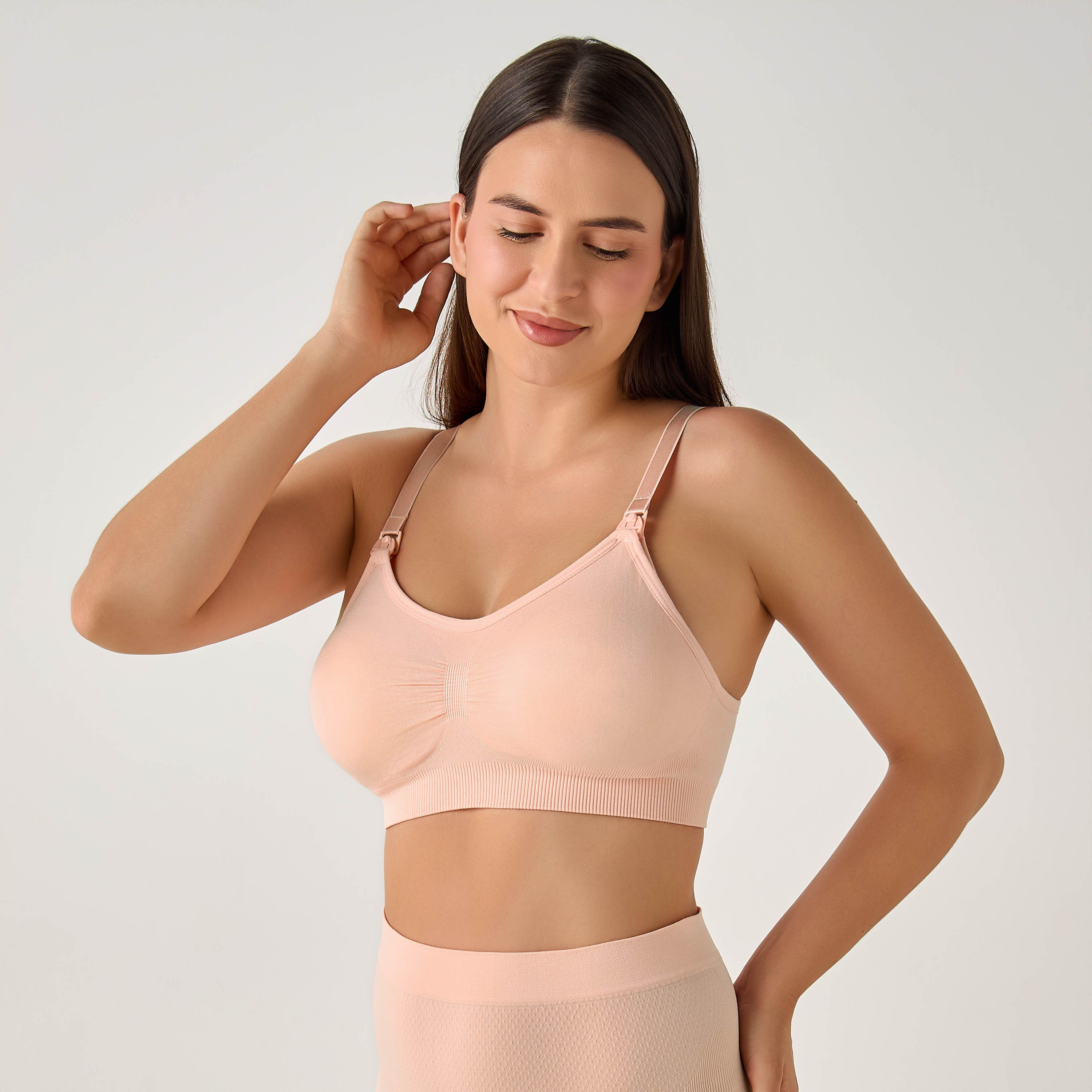 Juniors Nursing Bra with Drop-Down Nursing Clips-baby-maternalcare-maternitywear-image-1