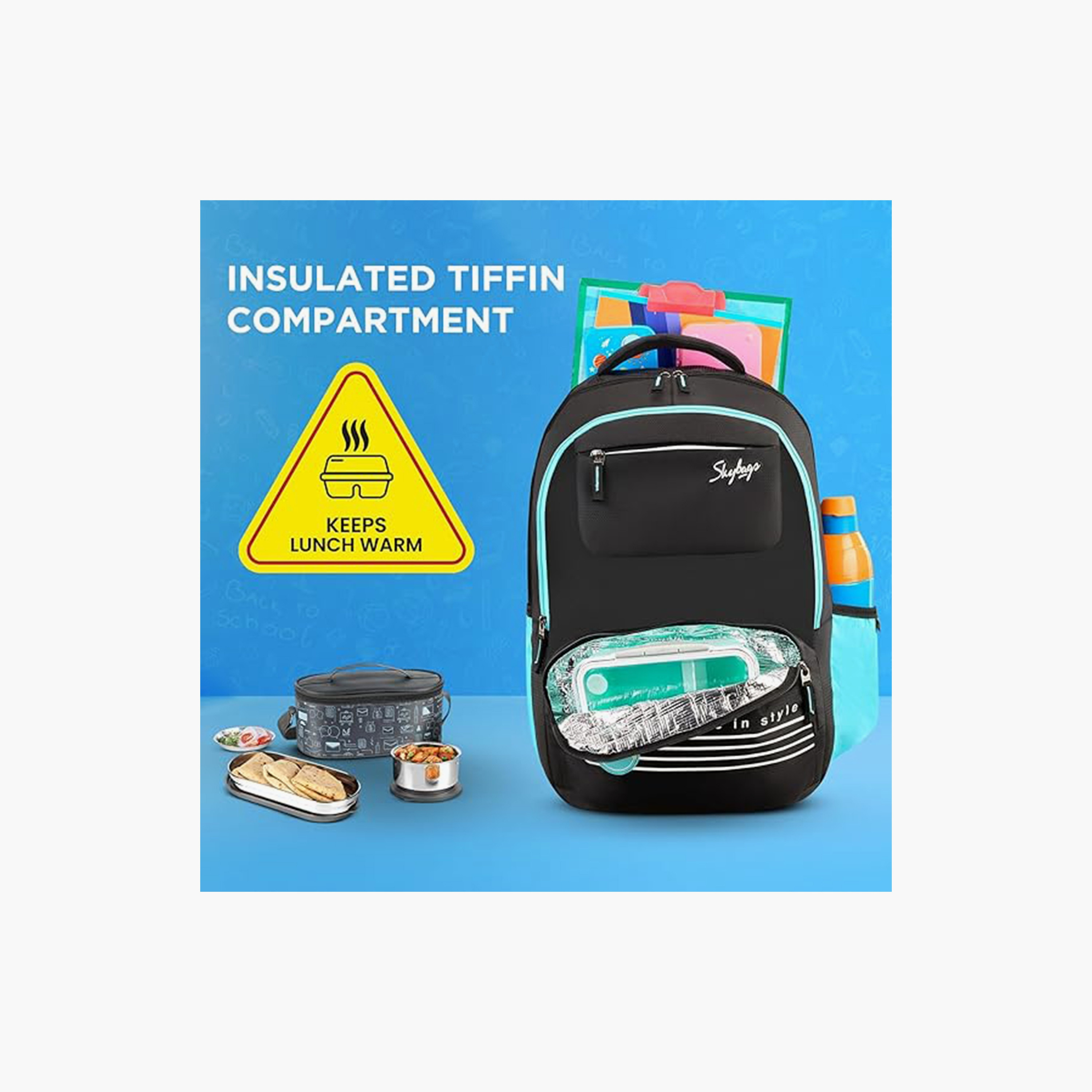 سكاي باغ- شنطة ظهر 42 لتر، بوليستر، حزام كتف قابل للتعديل | Bussin-03-school-bagsandbackpacks-backpacks-image-1