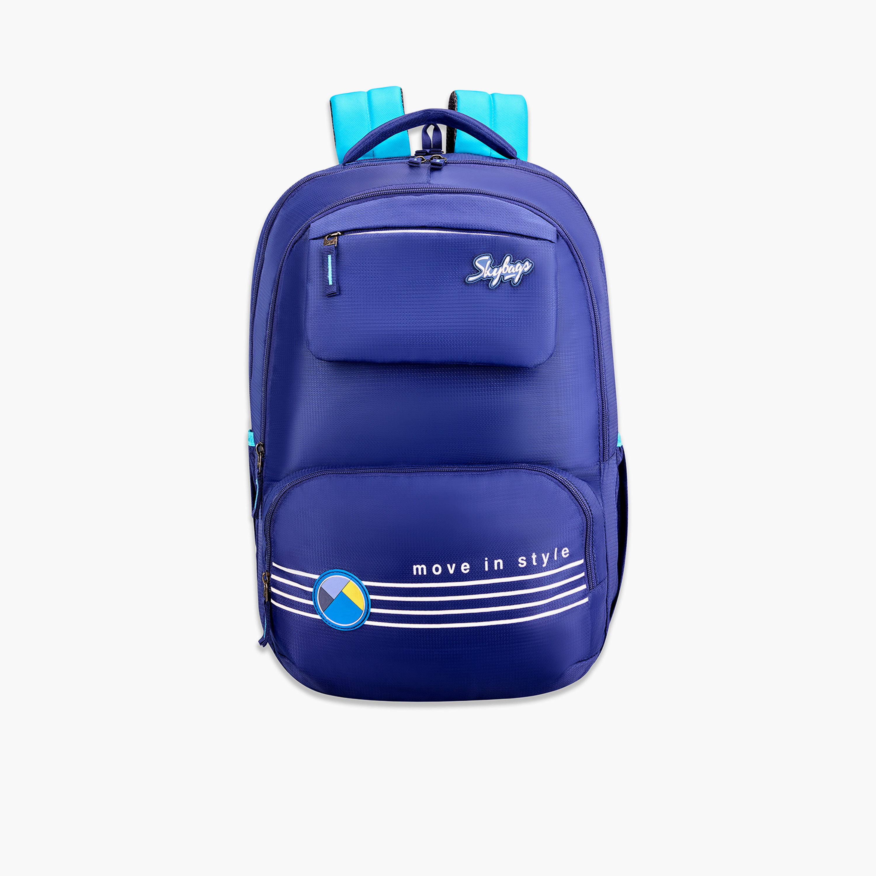 Skybags 42 L Backpack, Polyester, Adjustable Shoulder Strap | Bussin-04-school-bagsandbackpacks-backpacks-image-1