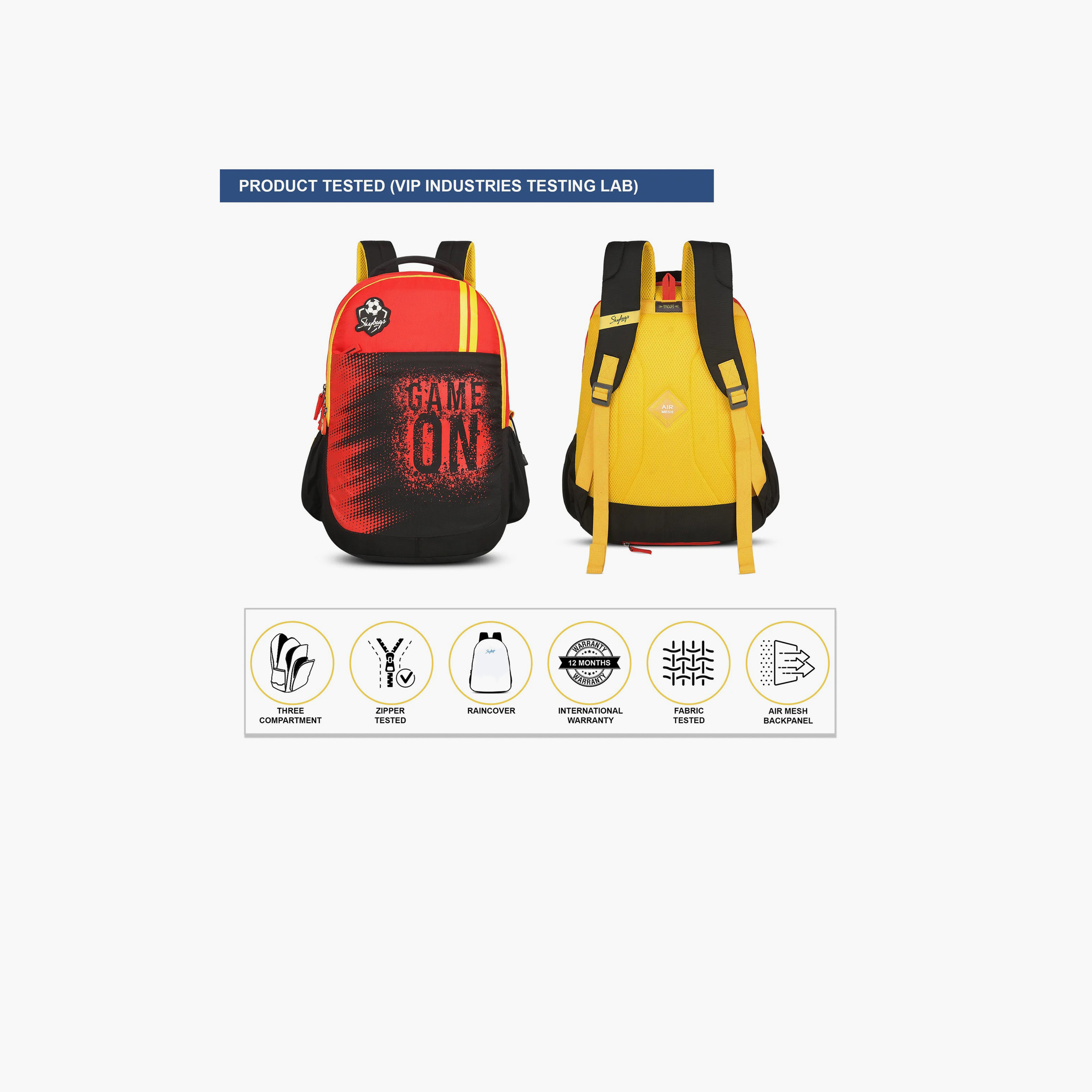 سكاي باغ- شنطة ظهر 32 لتر، بوليستر، حزام كتف قابل للتعديل | CHASE12-school-bagsandbackpacks-backpacks-image-12