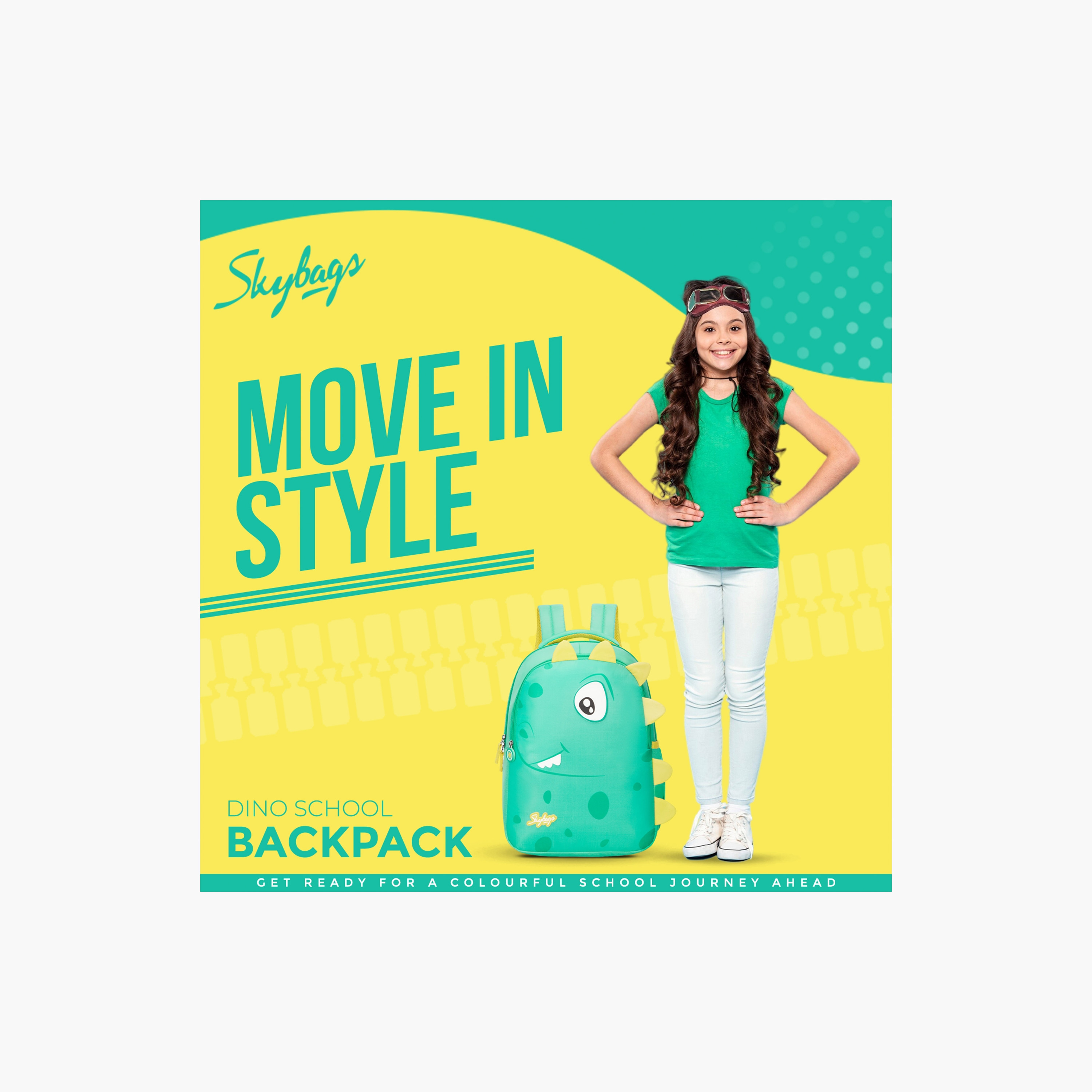 Skybags 20 L Backpack, Polyester, Adjustable Shoulder Strap | School-2-school-bagsandbackpacks-backpacks-image-5