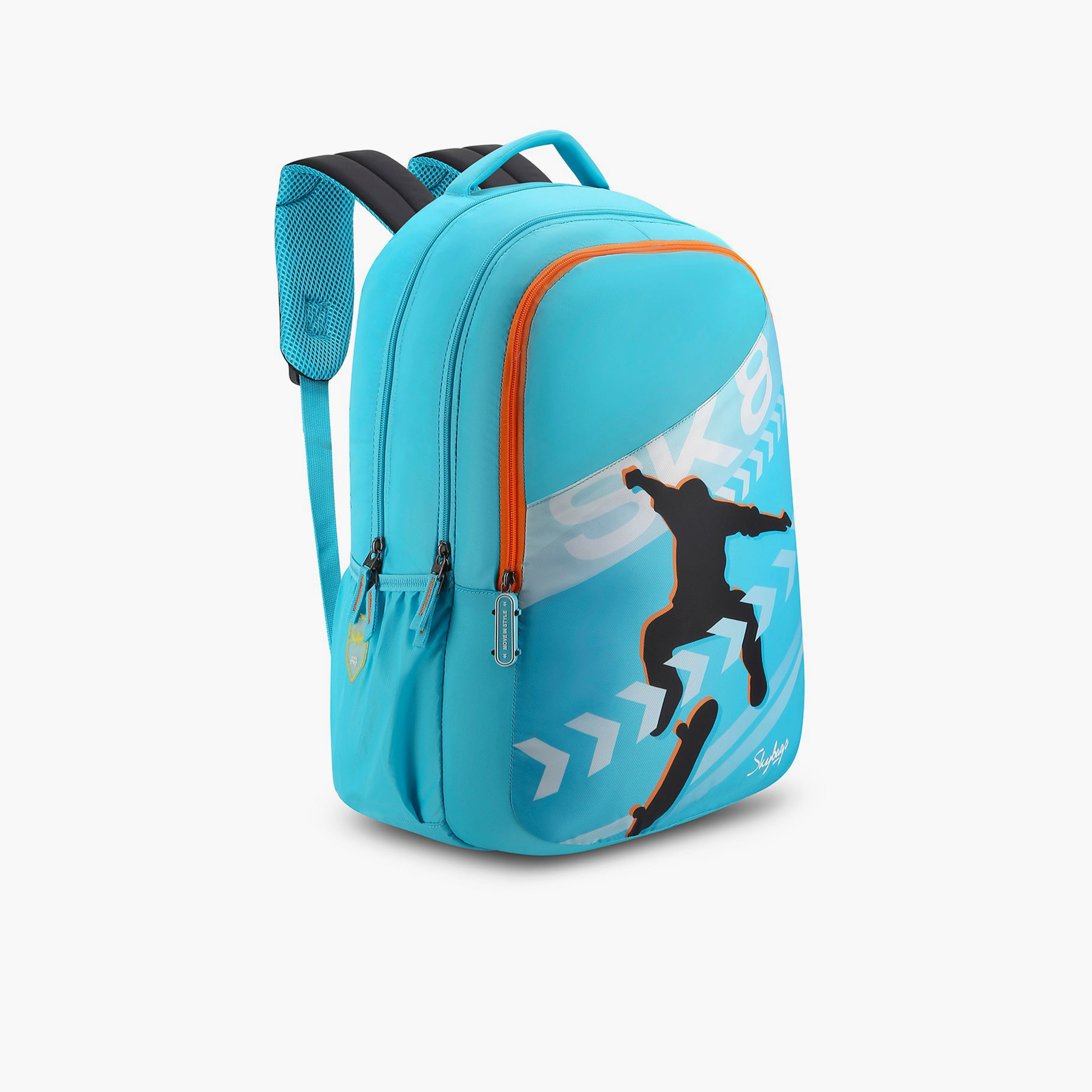 Skybags 37.5 L Backpack, Polyester, Adjustable Shoulder Strap | FLOW12-school-bagsandbackpacks-backpacks-image-4