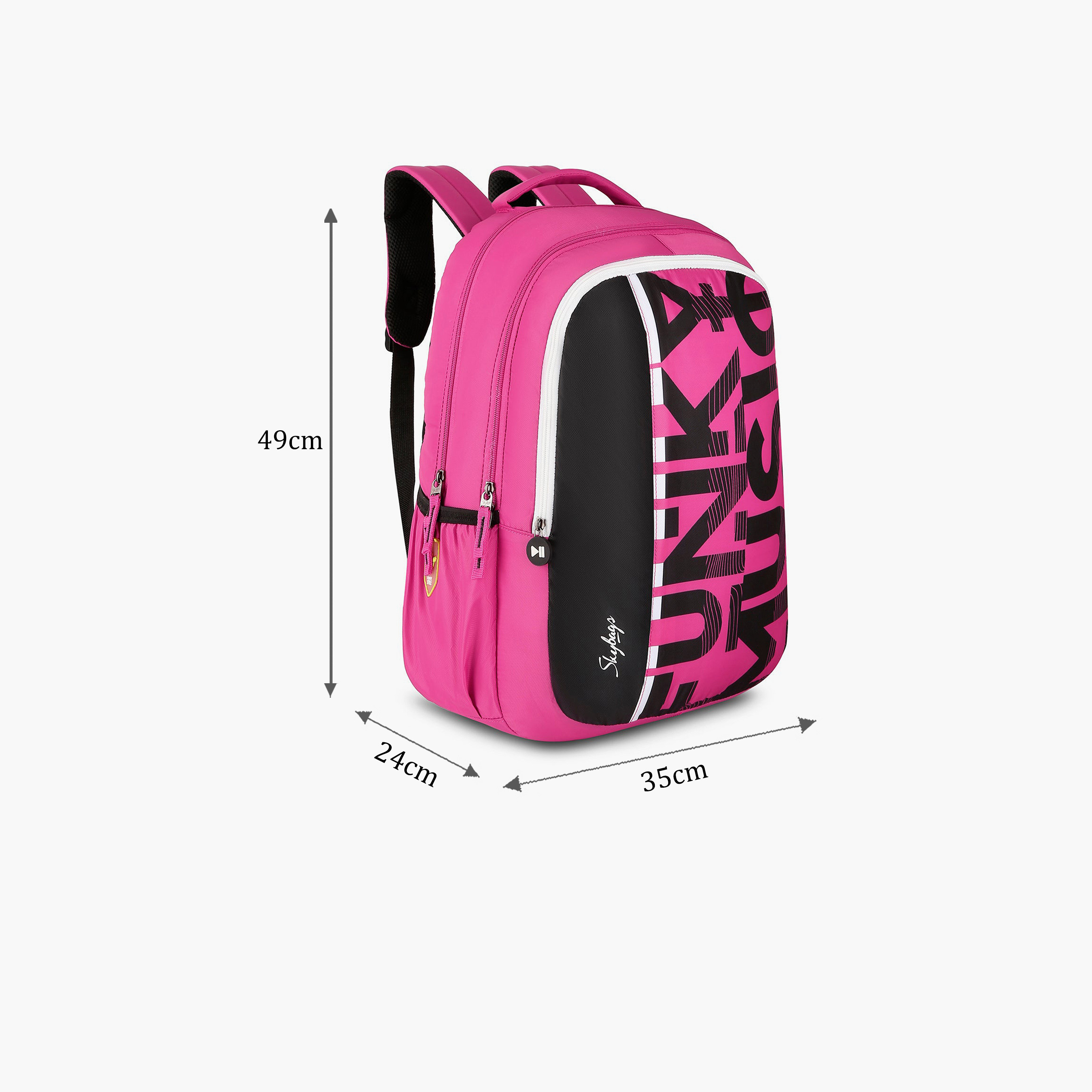 Skybags 37.5 L Backpack, Polyester, Adjustable Shoulder Strap | FLOW12-school-bagsandbackpacks-backpacks-image-2