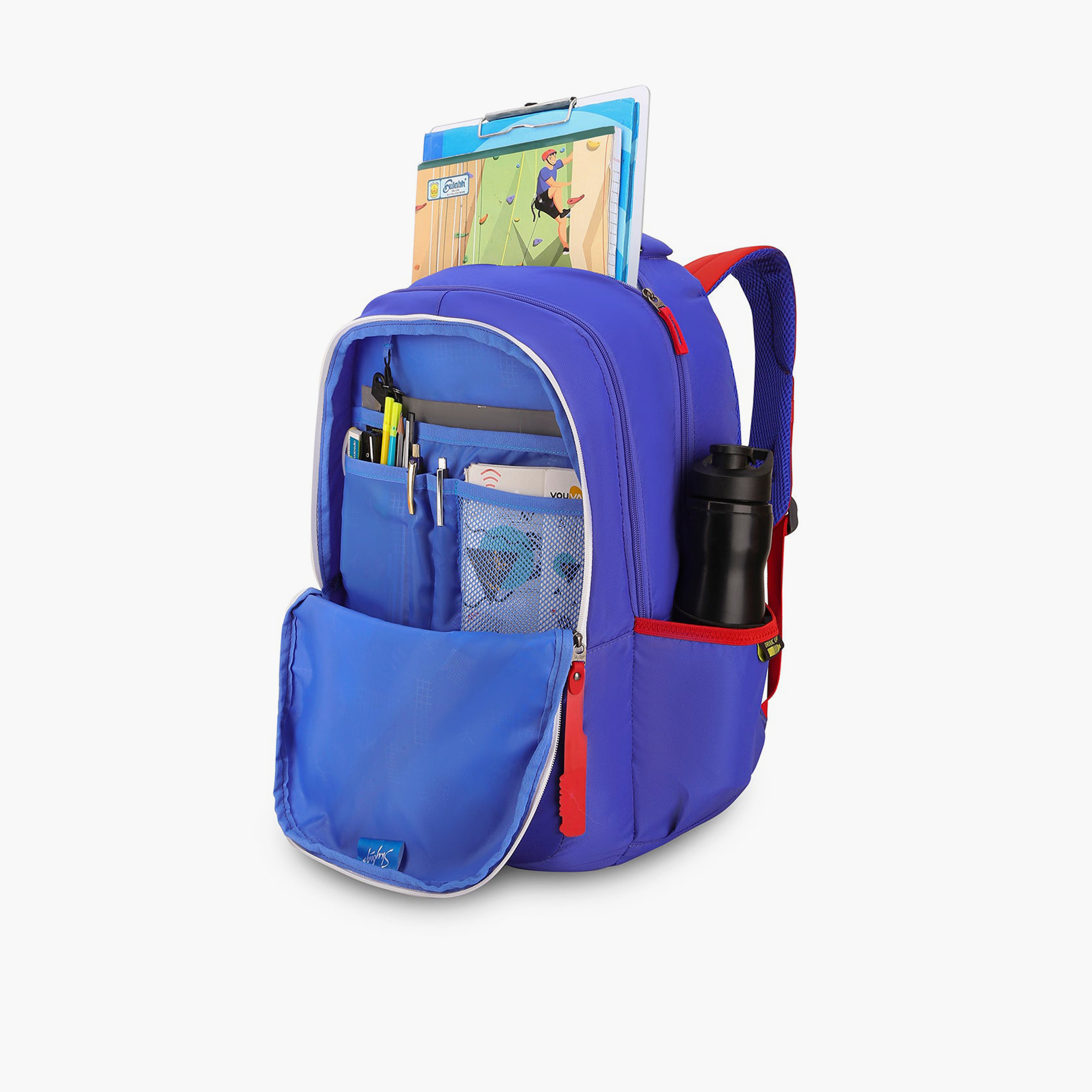 سكاي باغ- شنطة ظهر 37.5 لتر، بوليستر، حزام كتف قابل للتعديل | FLOW12-school-bagsandbackpacks-backpacks-image-16