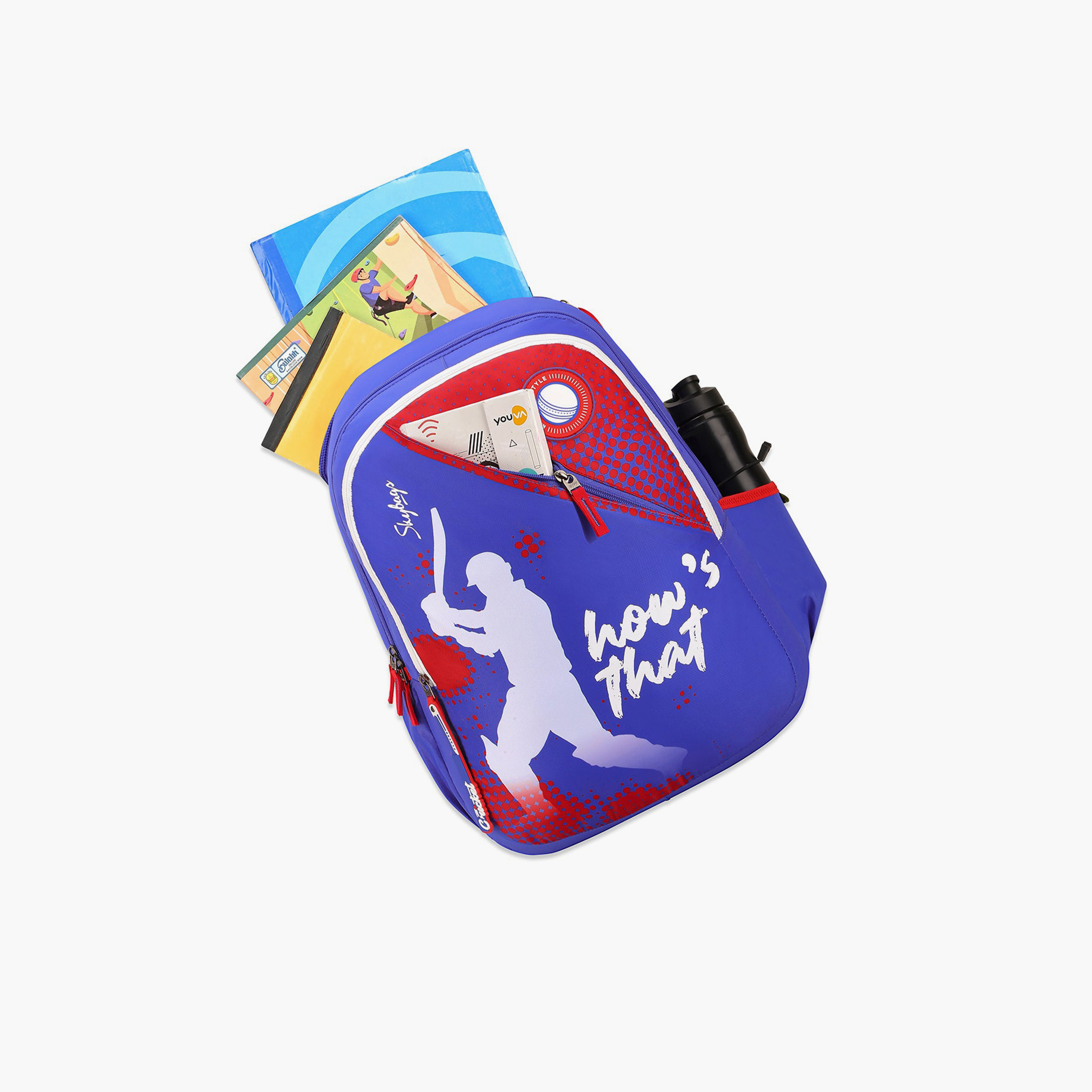 سكاي باغ- شنطة ظهر 37.5 لتر، بوليستر، حزام كتف قابل للتعديل | FLOW12-school-bagsandbackpacks-backpacks-image-17