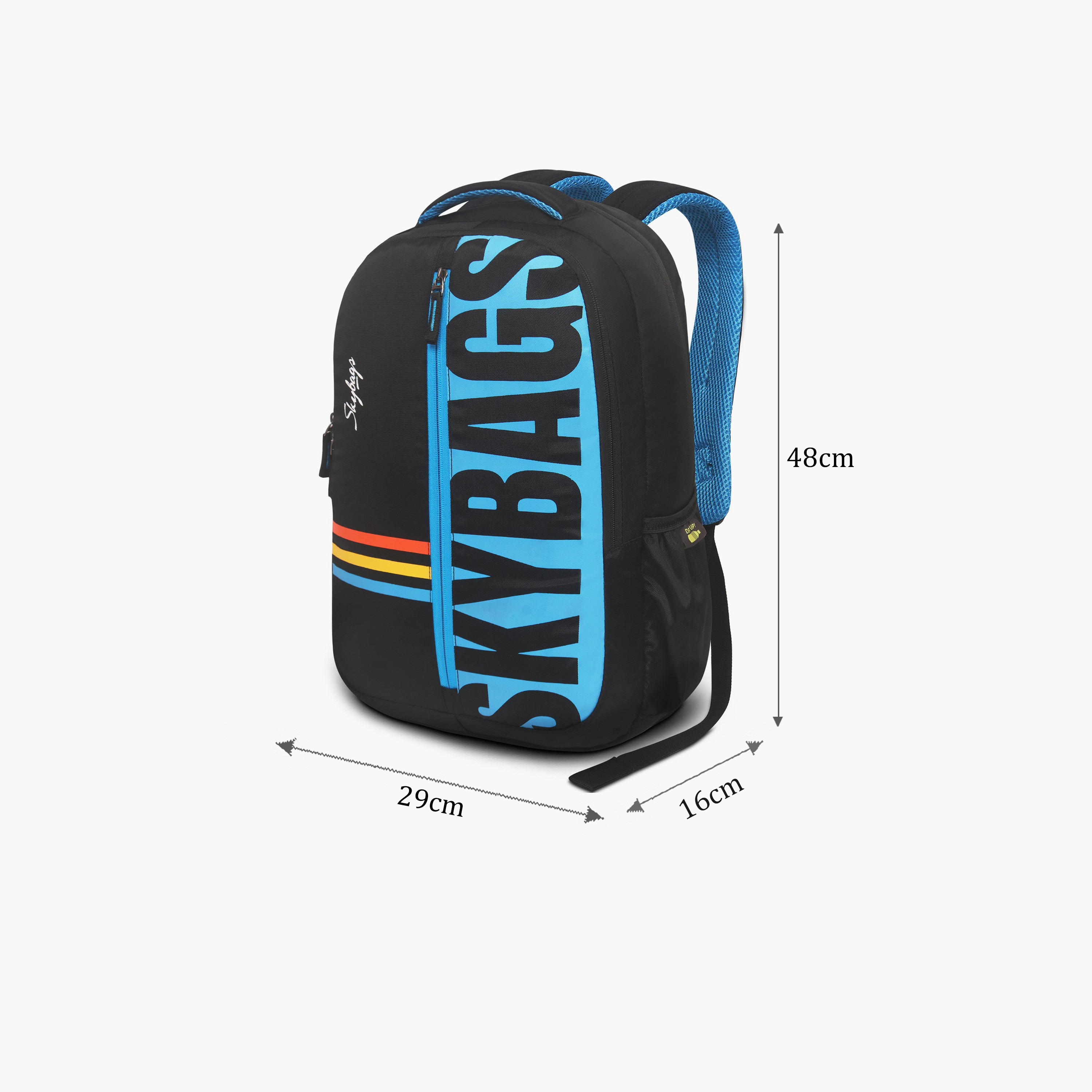Skybags 22 L Backpack, Polyester, Adjustable Shoulder Strap | KREW-2-school-bagsandbackpacks-backpacks-image-2