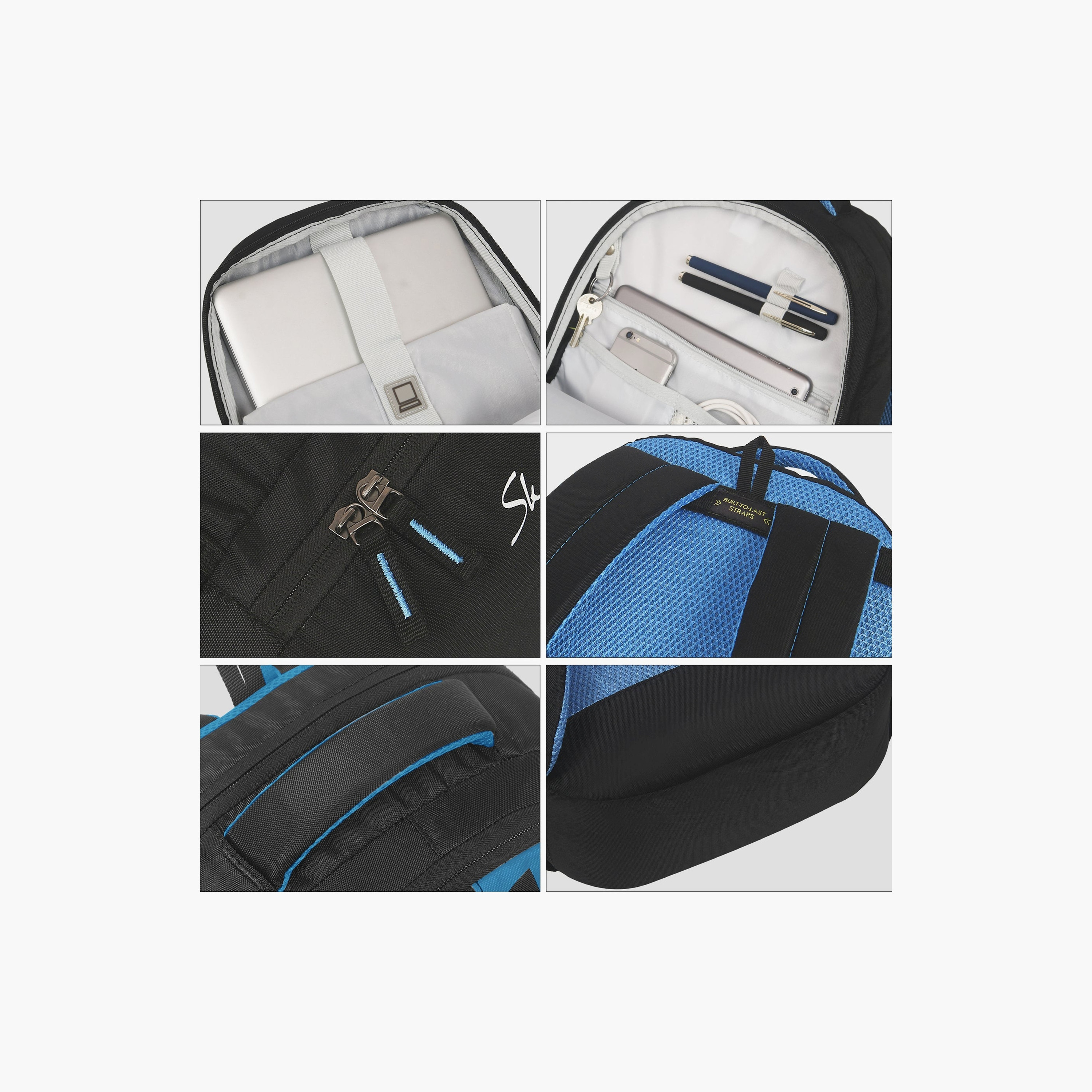 Skybags 22 L Backpack, Polyester, Adjustable Shoulder Strap | KREW-2-school-bagsandbackpacks-backpacks-image-6