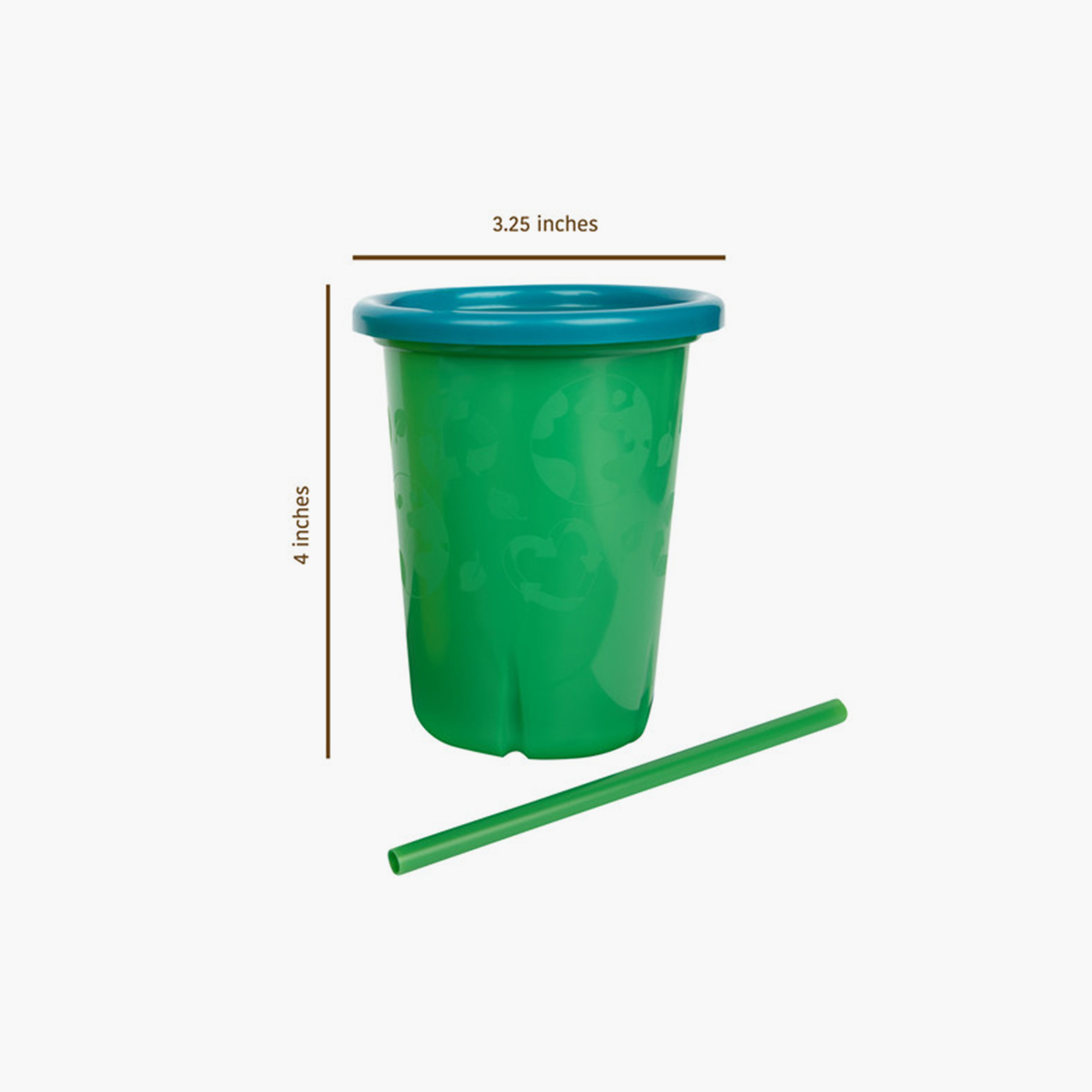 Pack of 3 The First Years GreenGrown Reusable Straw Cup, 296 ml-baby-feeding-mealtimeessentials-image-7