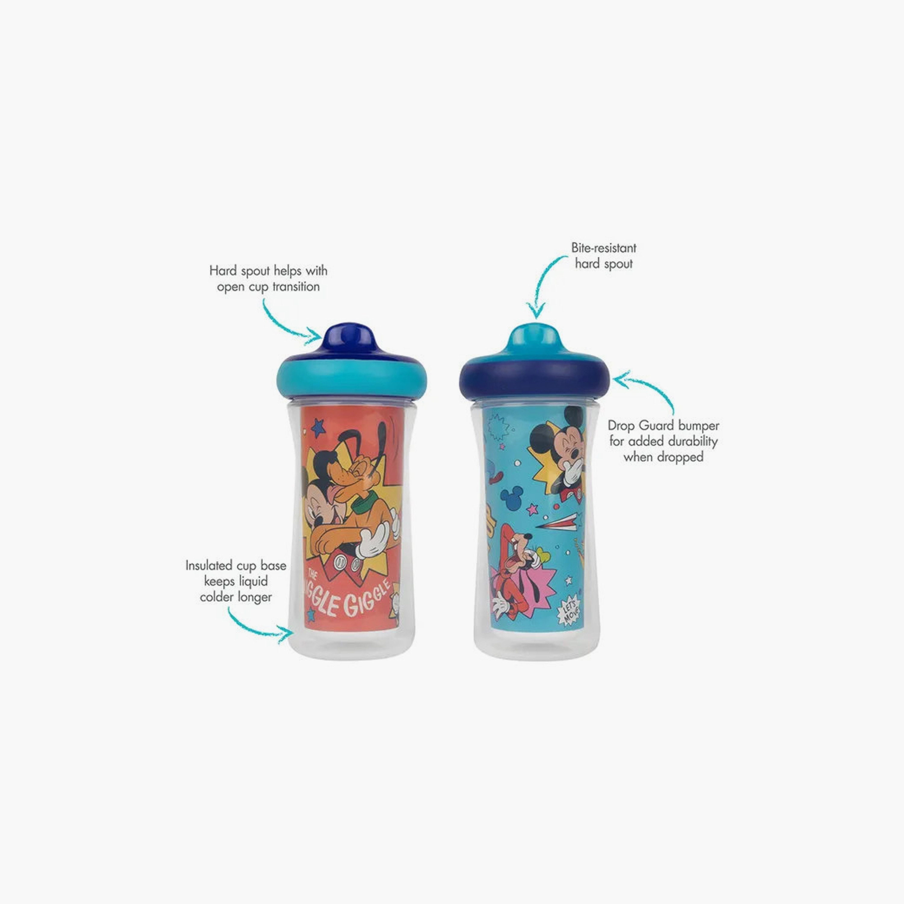 The First Years Mickey Insulated Sippy Cup -  Pack of 2-baby-feeding-accessories-image-5