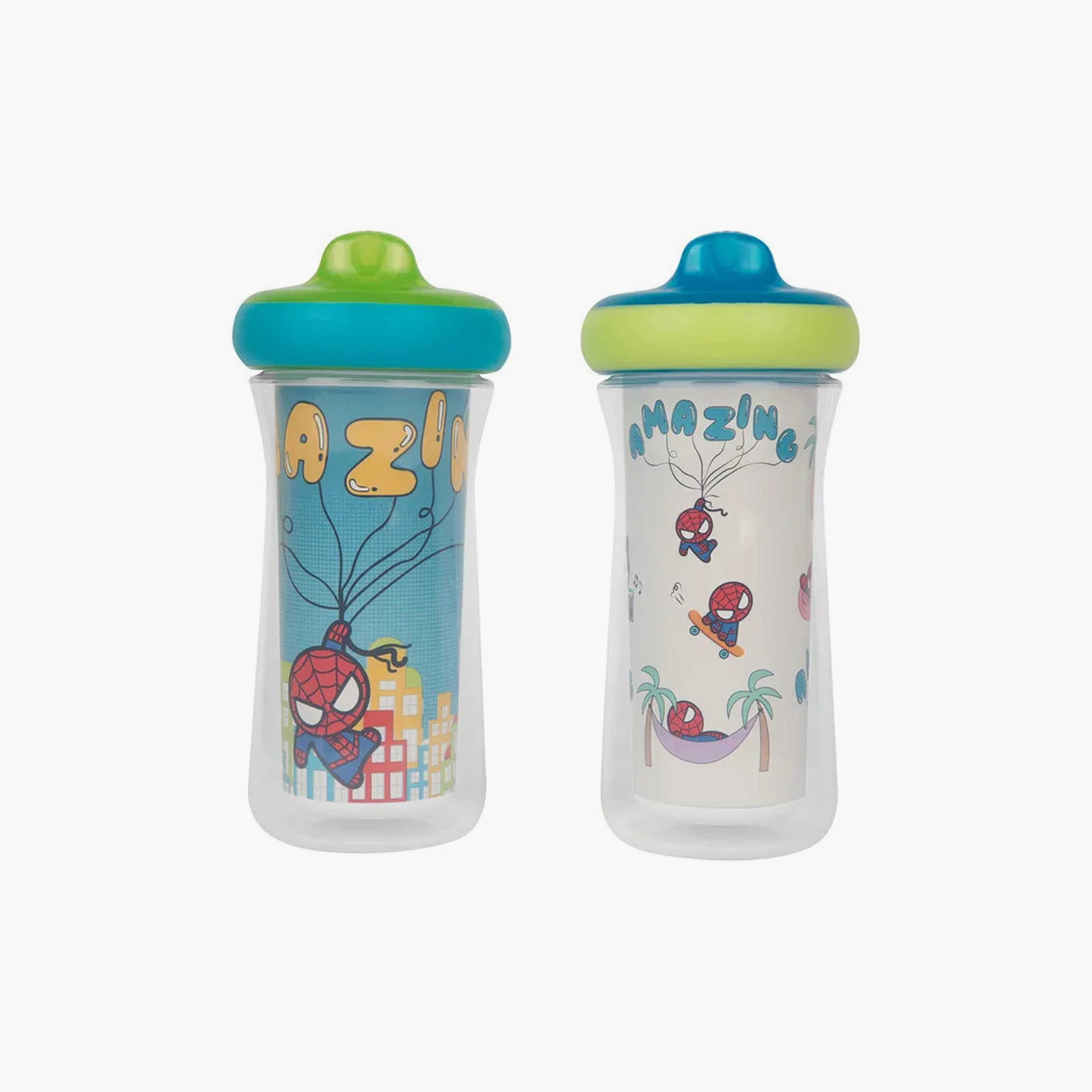 The First Years Marvel Insulated Sippy Cup - Pack of 2-baby-feeding-accessories-image-1