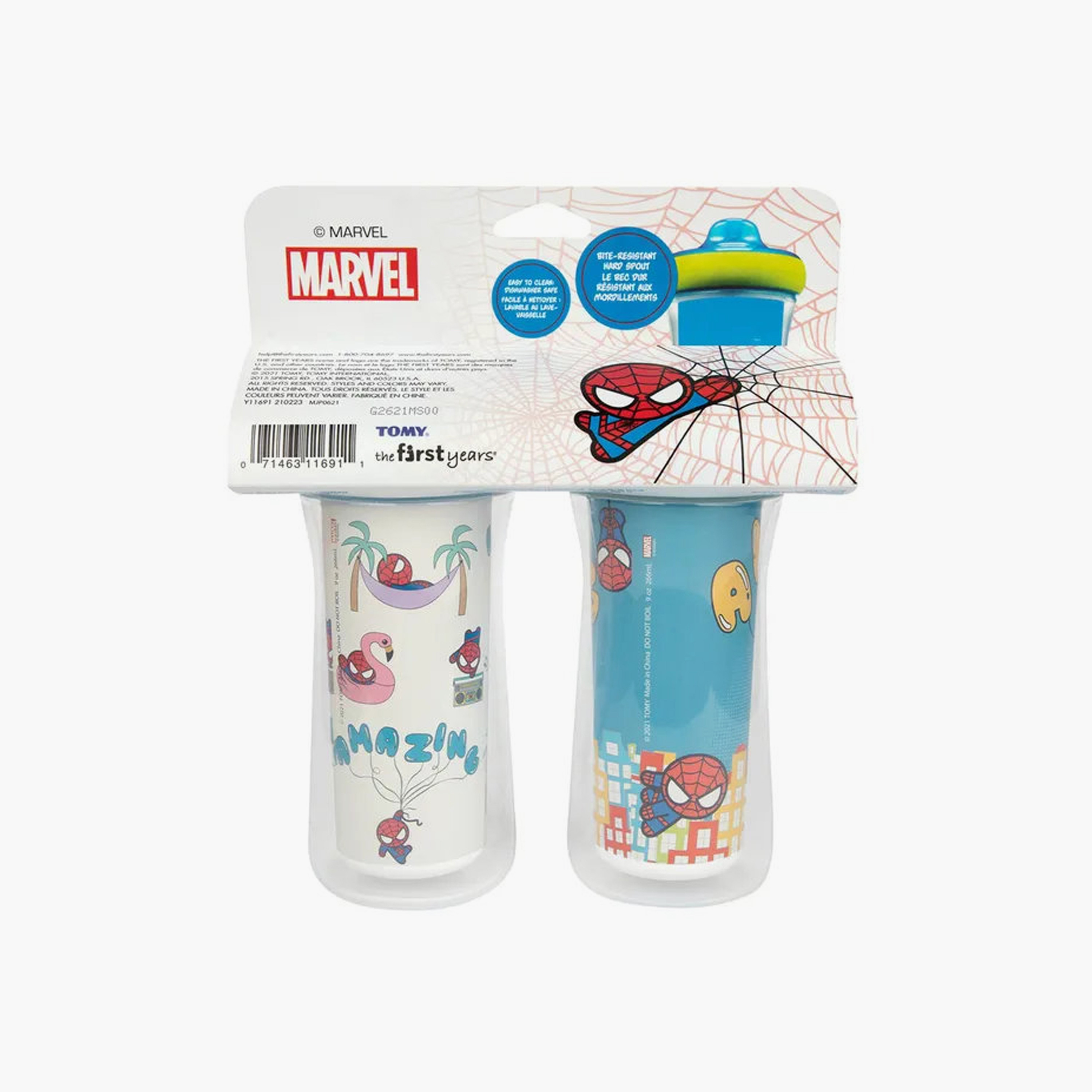 The First Years Marvel Insulated Sippy Cup - Pack of 2-baby-feeding-accessories-image-6
