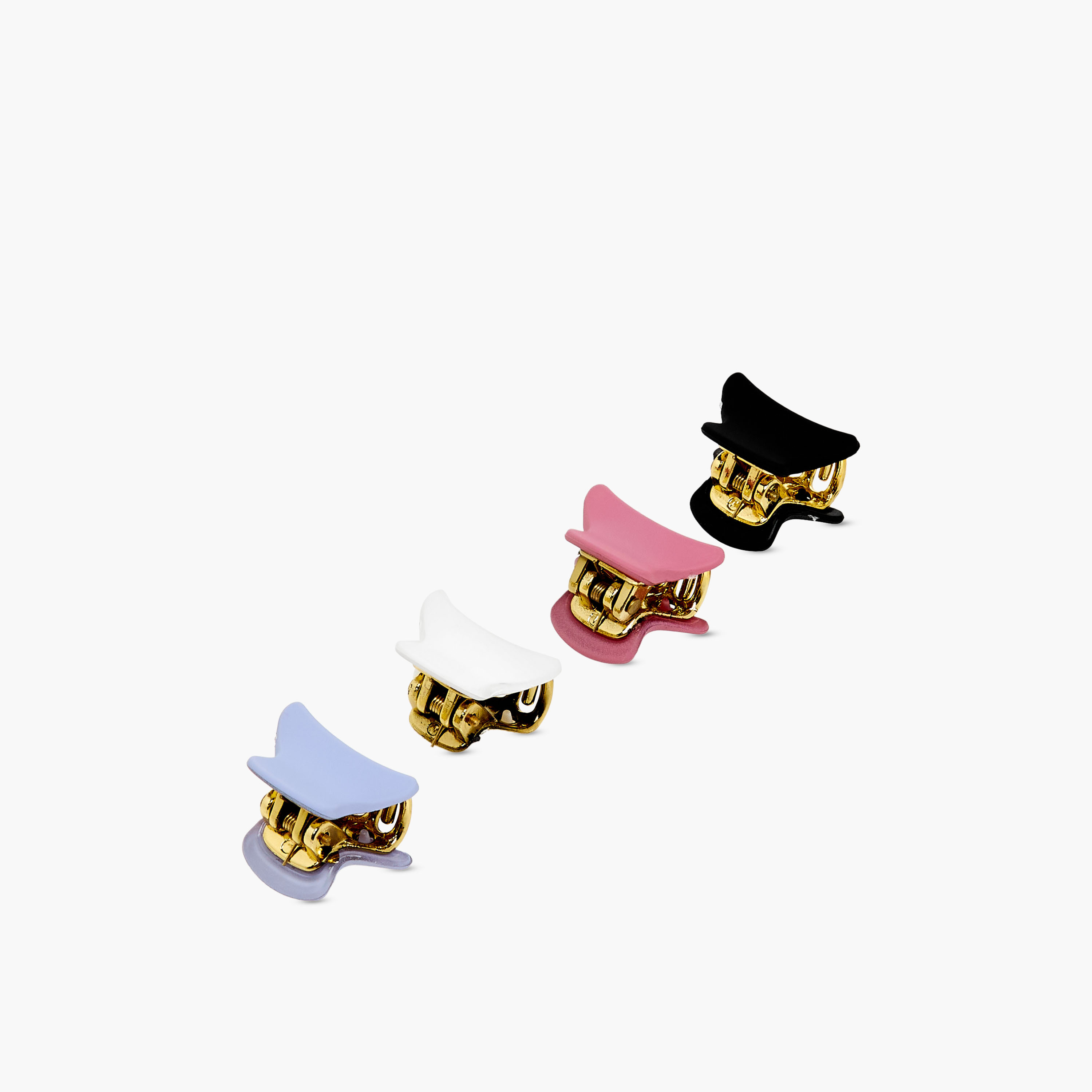 Charmz Girls Hair Clamp with Metallic Accent - Set of 4-girls-accessories-hairaccessories-image-6