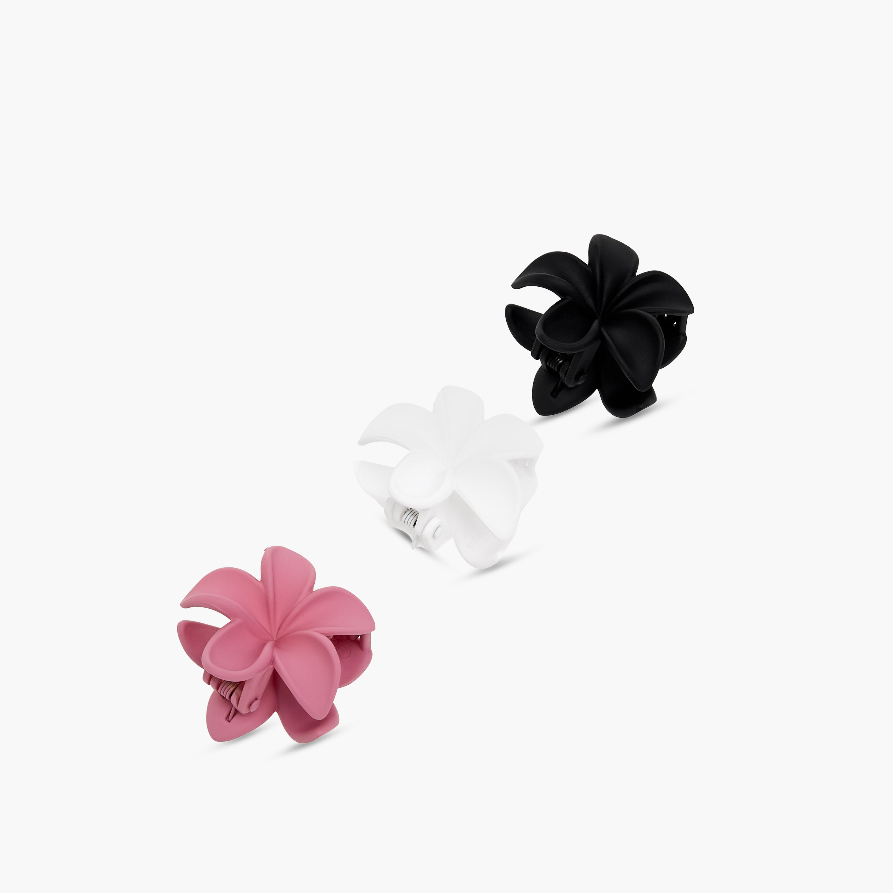 مشابك شعر بتصميم زهرة للبنات من تشارمز - طقم 3 قطع-girls-accessories-hairaccessories-image-5