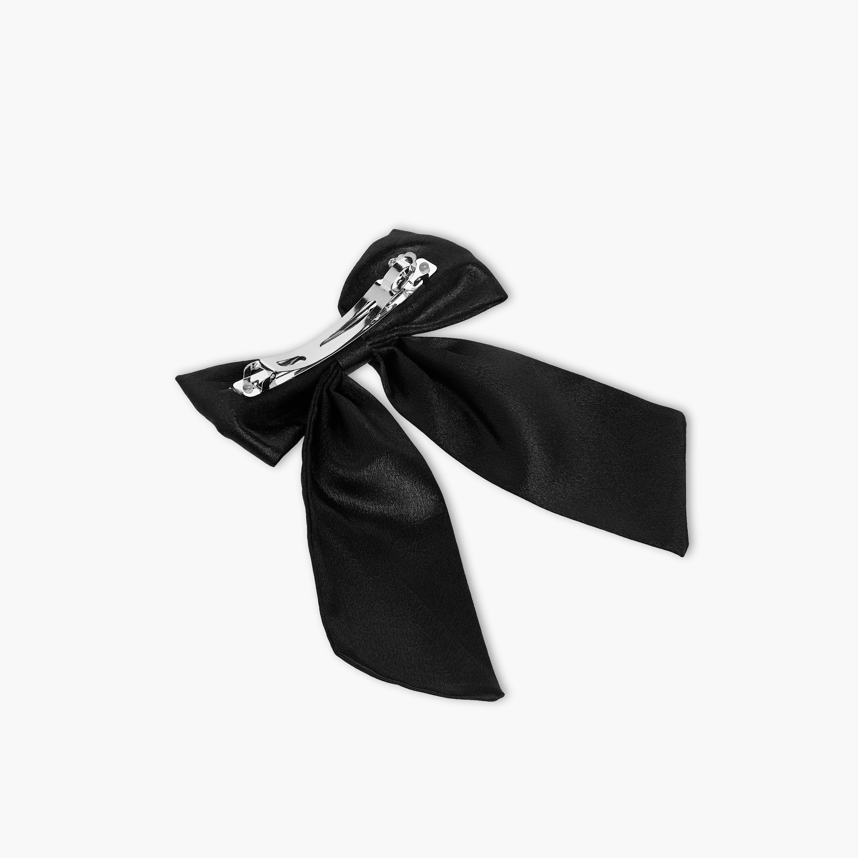 Charmz Girls Barrette Hair Clip with Bow Accent - Polyester-girls-accessories-hairaccessories-image-3
