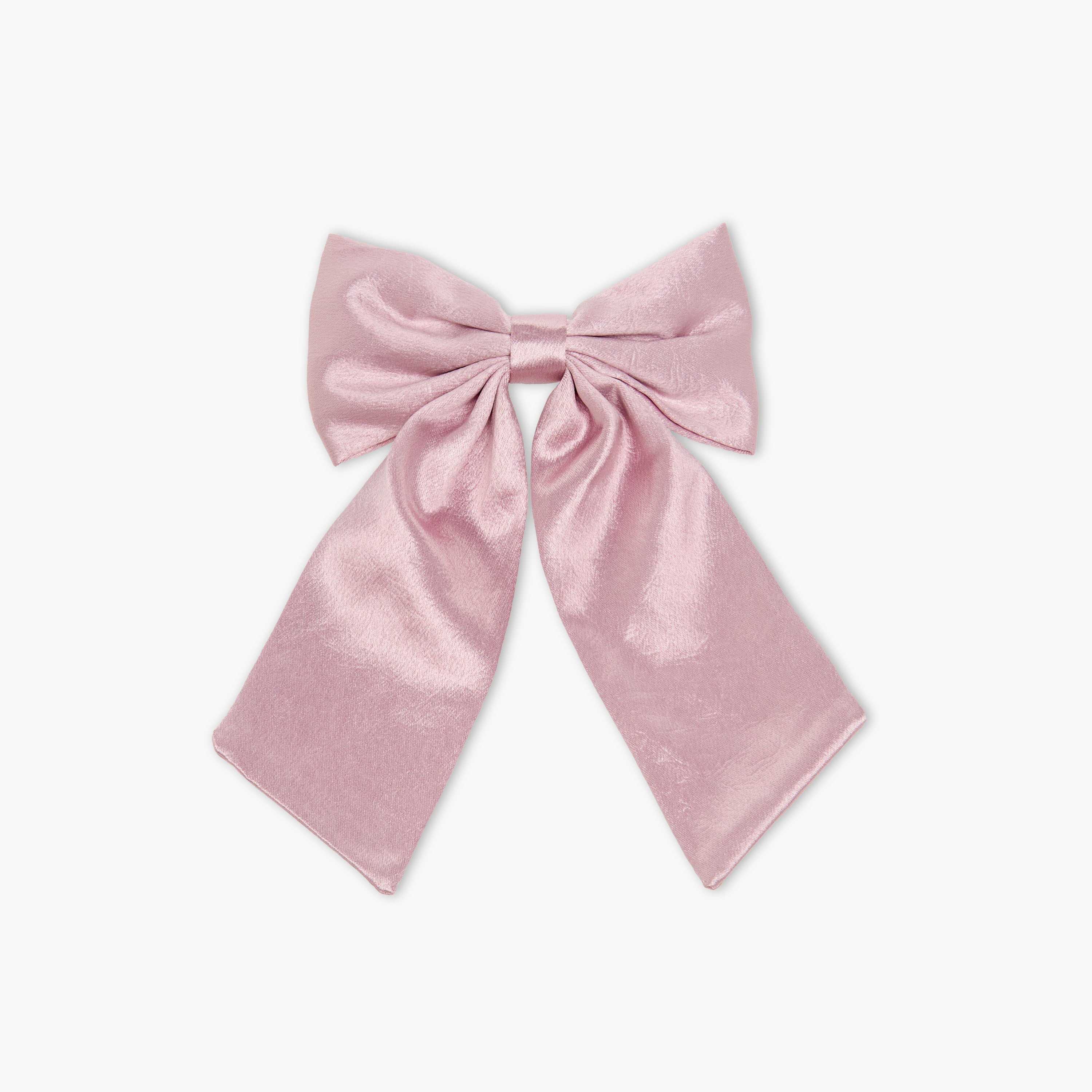 Charmz Girls Barrette Hair Clip with Bow Accent - Polyester-girls-accessories-hairaccessories-image-1