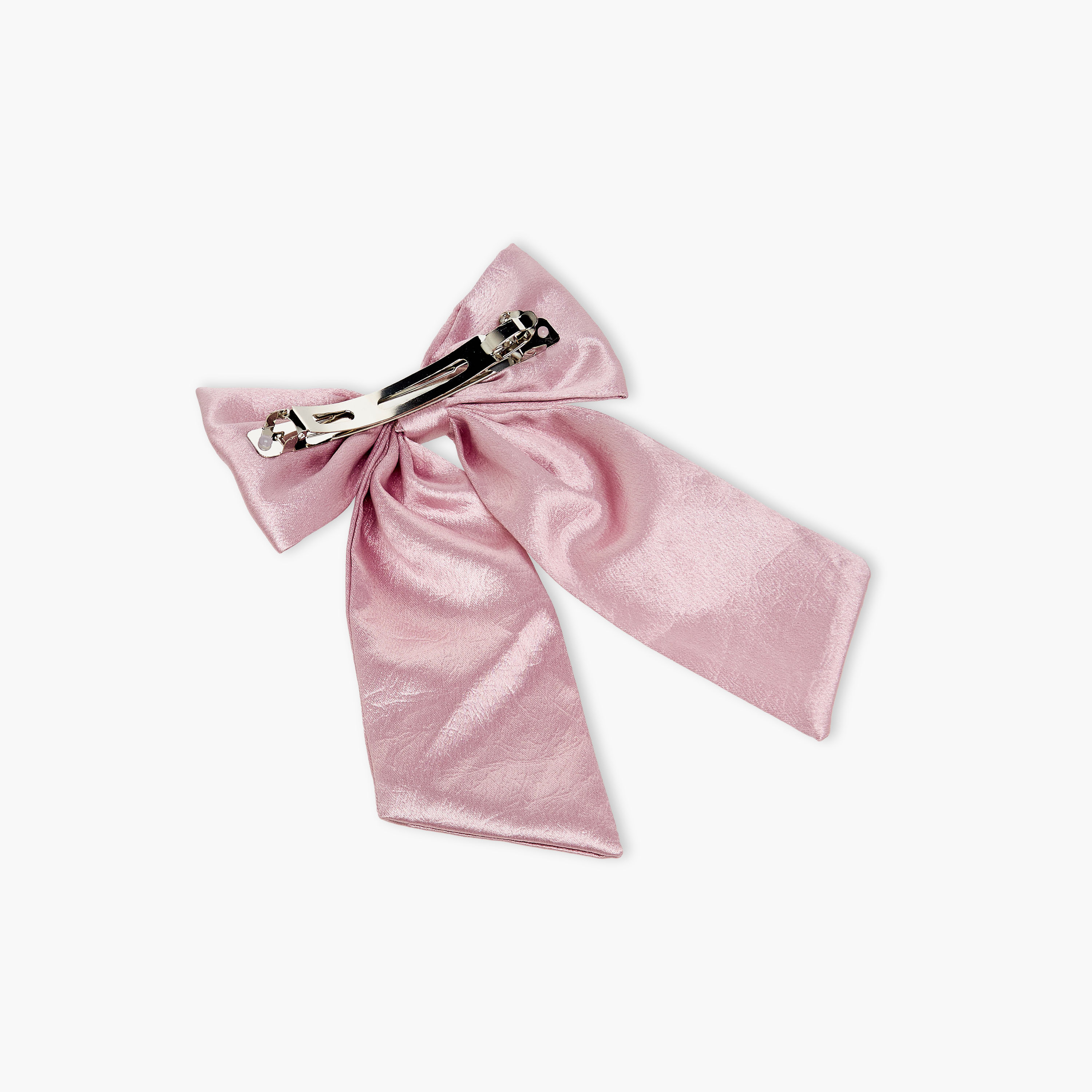 Charmz Girls Barrette Hair Clip with Bow Accent - Polyester-girls-accessories-hairaccessories-image-3
