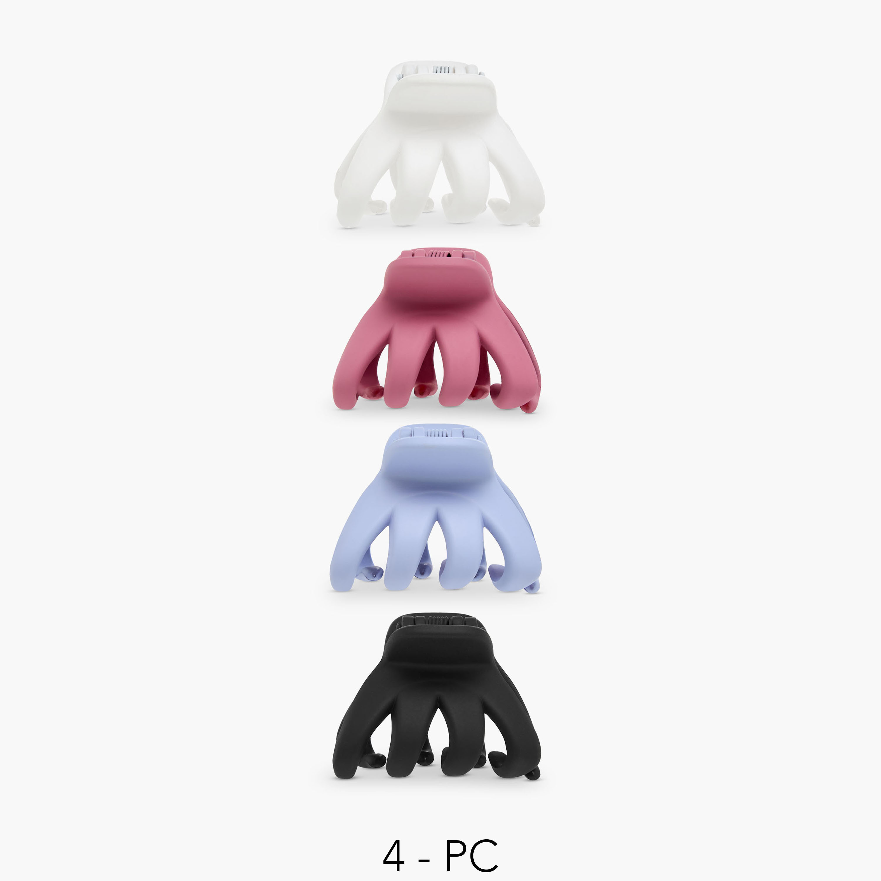 Charmz Girls Hair Clamp - Polyester - Set of 4-girls-accessories-hairaccessories-image-1