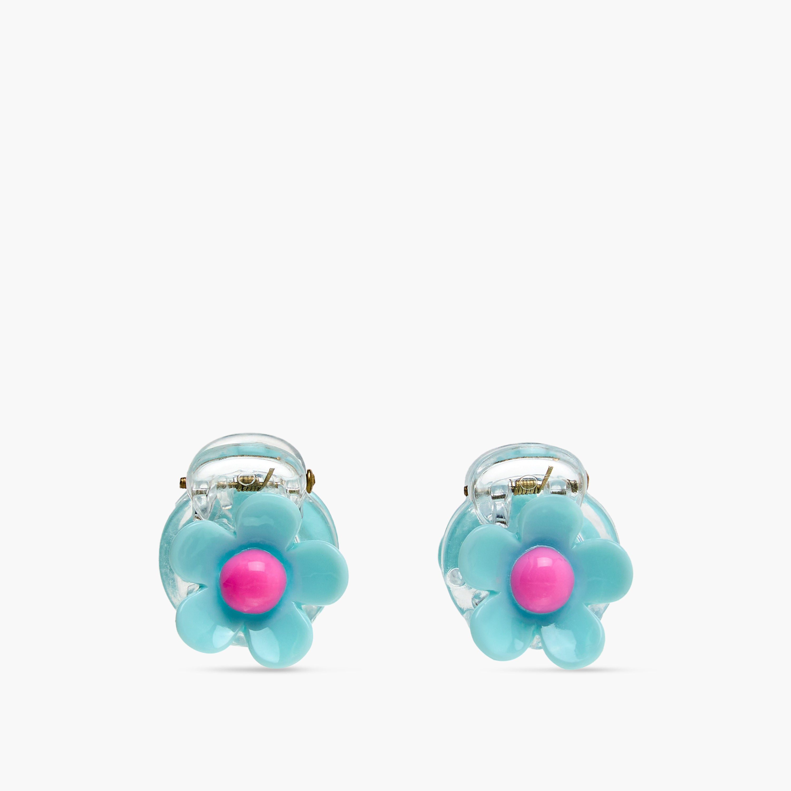 مشابك شعر بتصميم زهرة للبنات من تشارمز - طقم 10 قطع-girls-accessories-hairaccessories-image-3